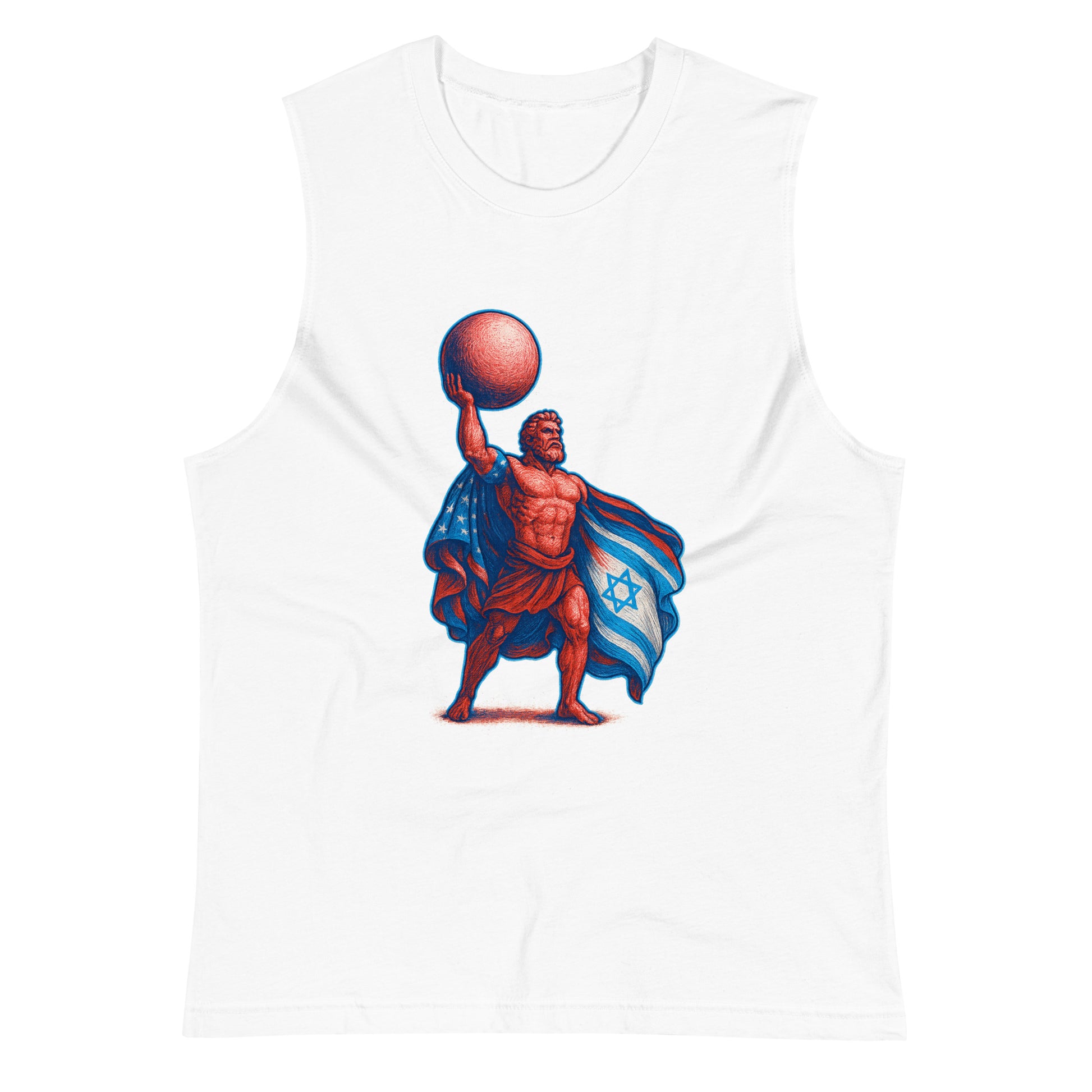 Patriot Hercules Unisex Muscle Shirt - American Zionist