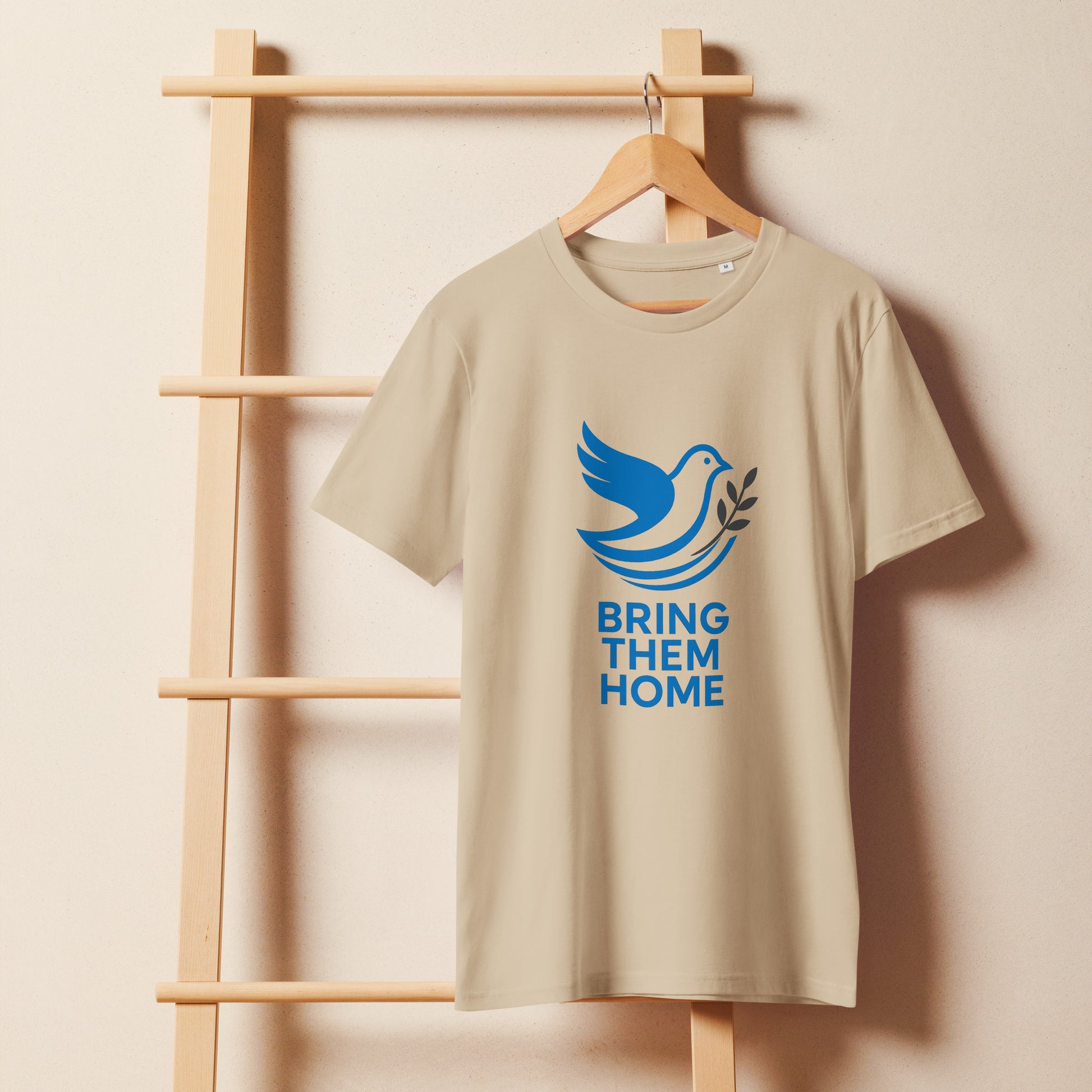 Dove Bring Them Home Unisex Organic Mid - Light T-Shirt - American Zionist