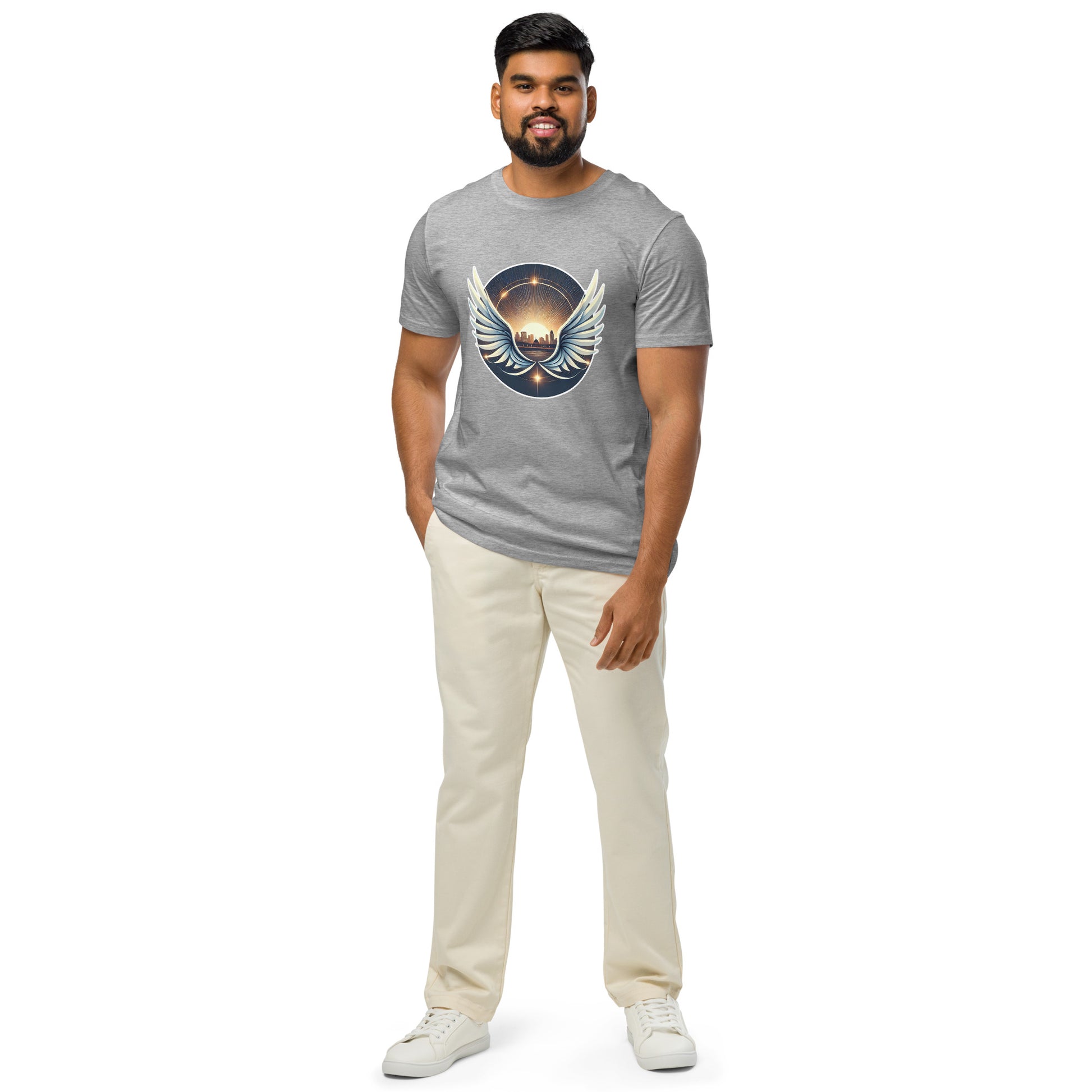 Sunrise Wings Organic Mid - Light T-Shirt - American Zionist