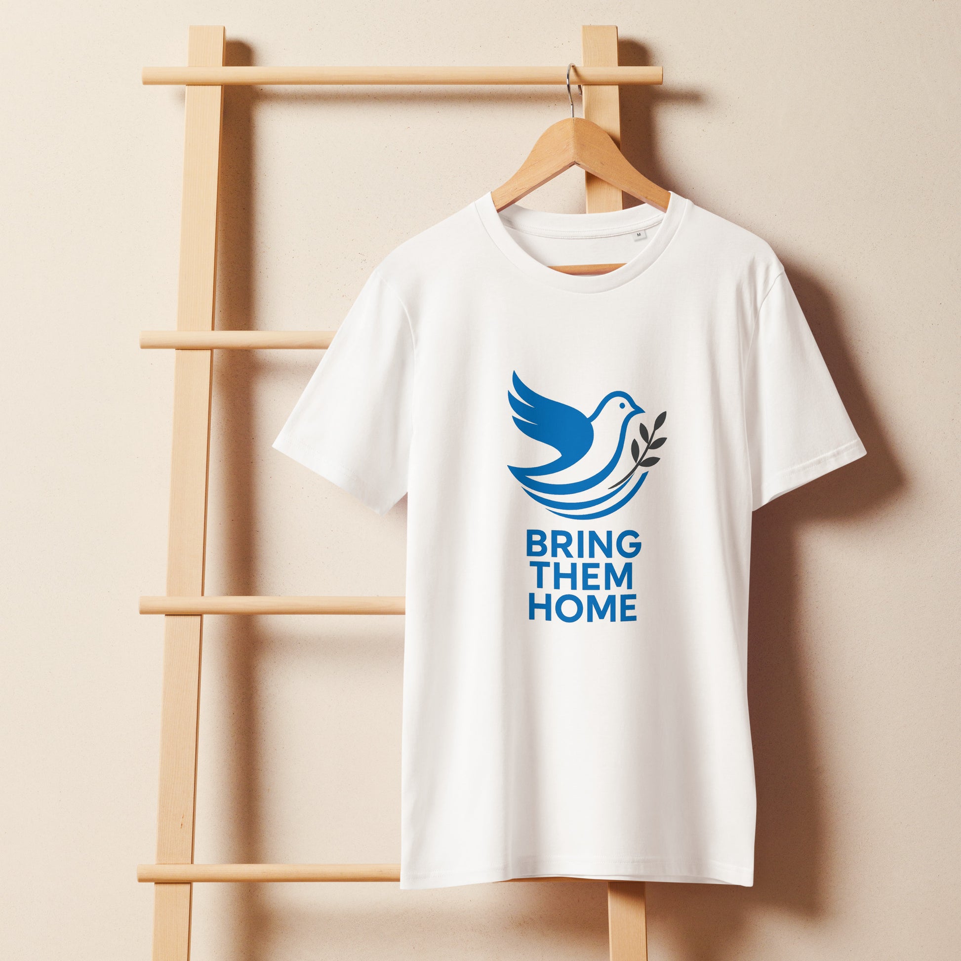 Dove Bring Them Home Unisex Organic Mid - Light T-Shirt - American Zionist