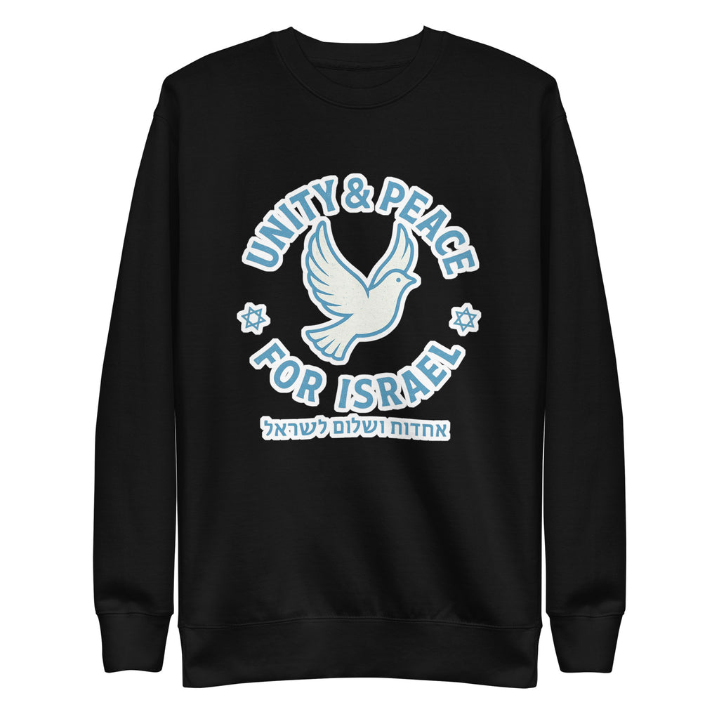 Unity Peace For Israel Unisex Organic Mid - Light T-Shirt - American Zionist