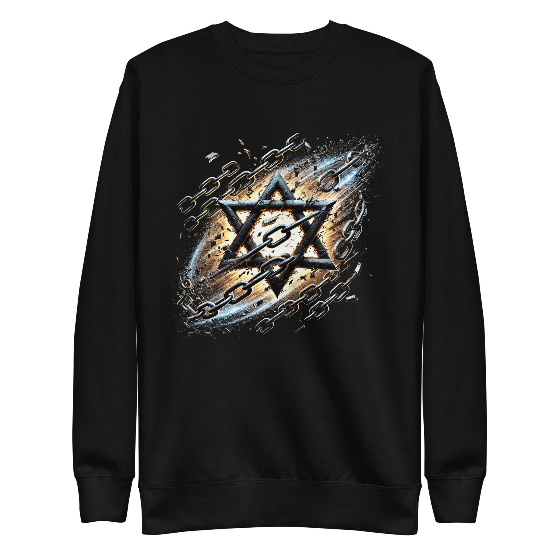 Wings of Zion Premium Sweatshirt - American Zionist