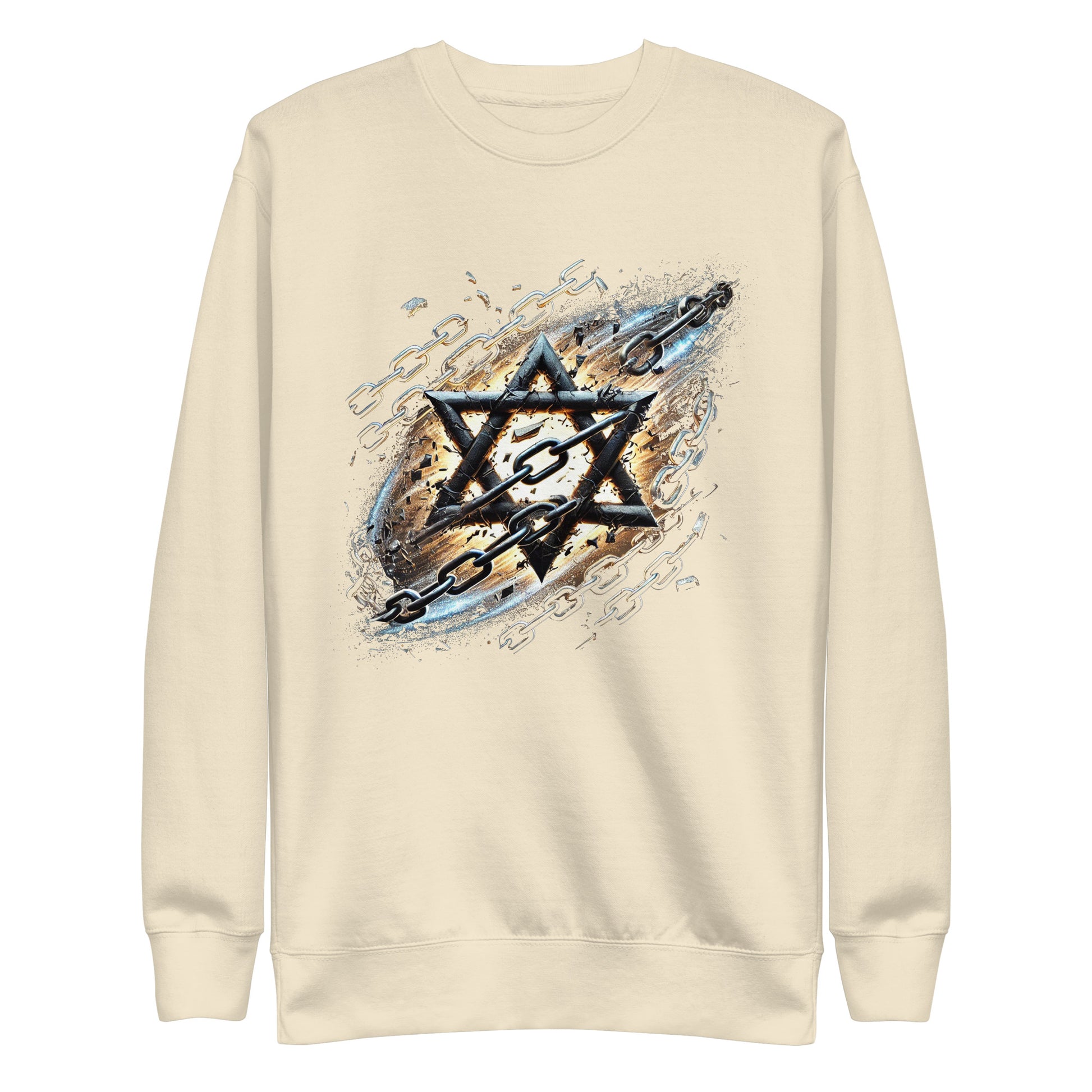 Wings of Zion Premium Sweatshirt - American Zionist