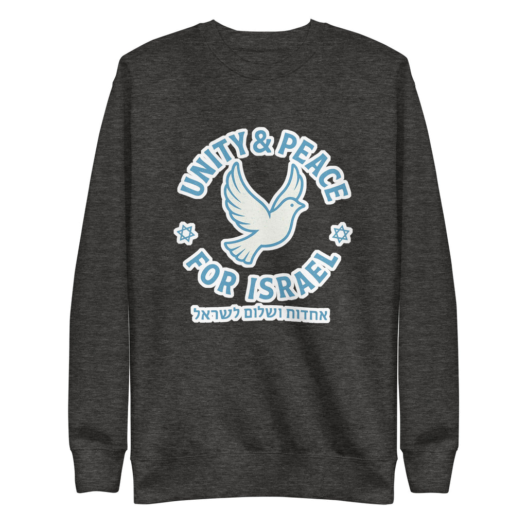 Unity Peace For Israel Unisex Organic Mid - Light T-Shirt - American Zionist