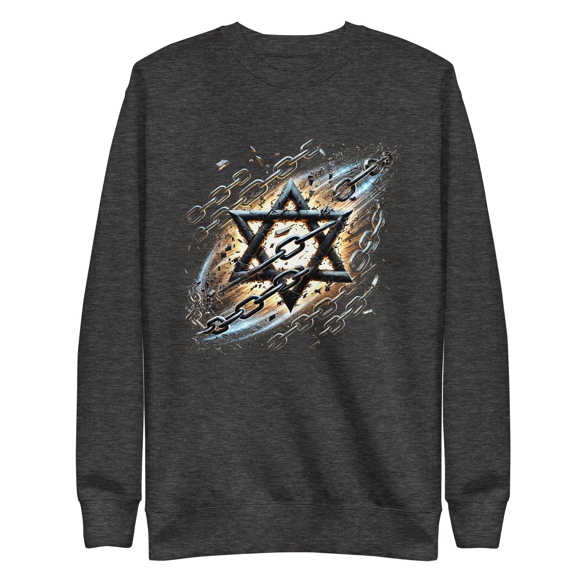 Wings of Zion Premium Sweatshirt - American Zionist