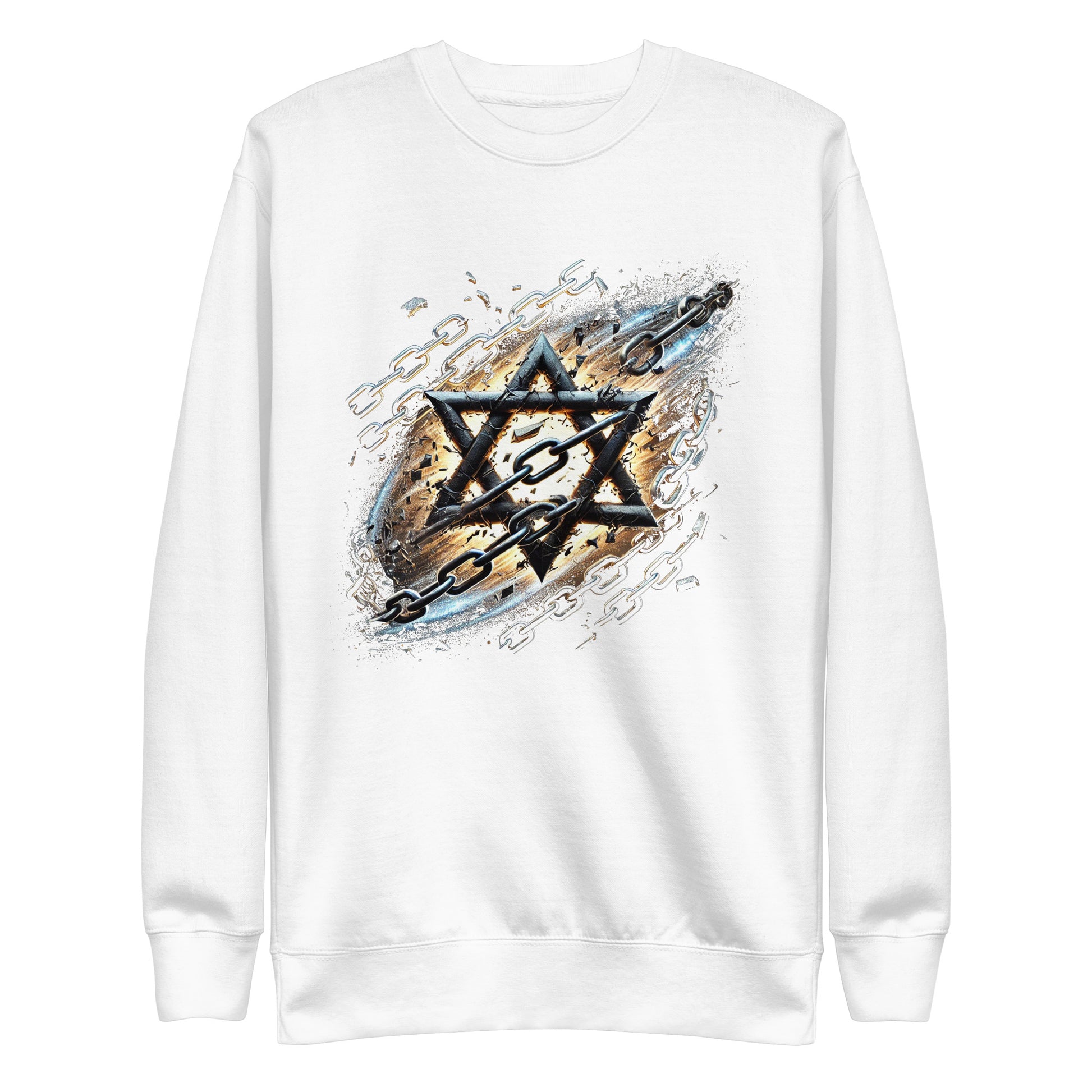 Wings of Zion Premium Sweatshirt - American Zionist