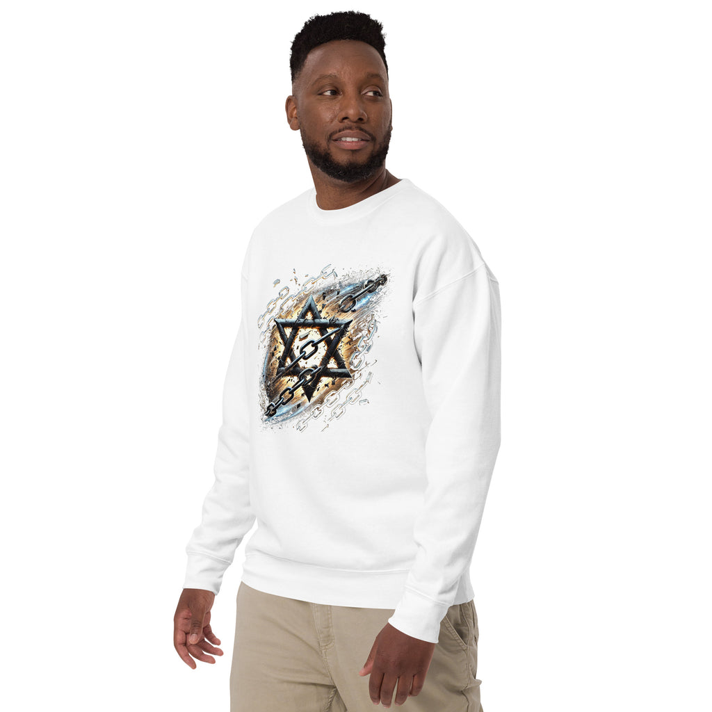 Wings of Zion Premium Sweatshirt - American Zionist