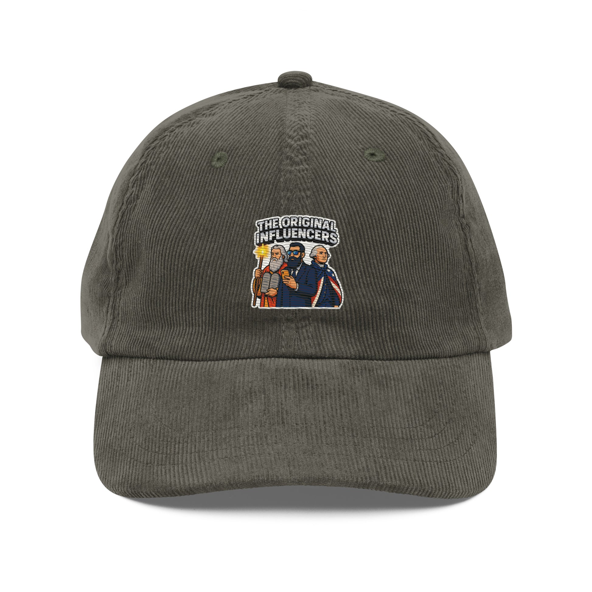 Original Influencers Vintage Corduroy Cap - American Zionist