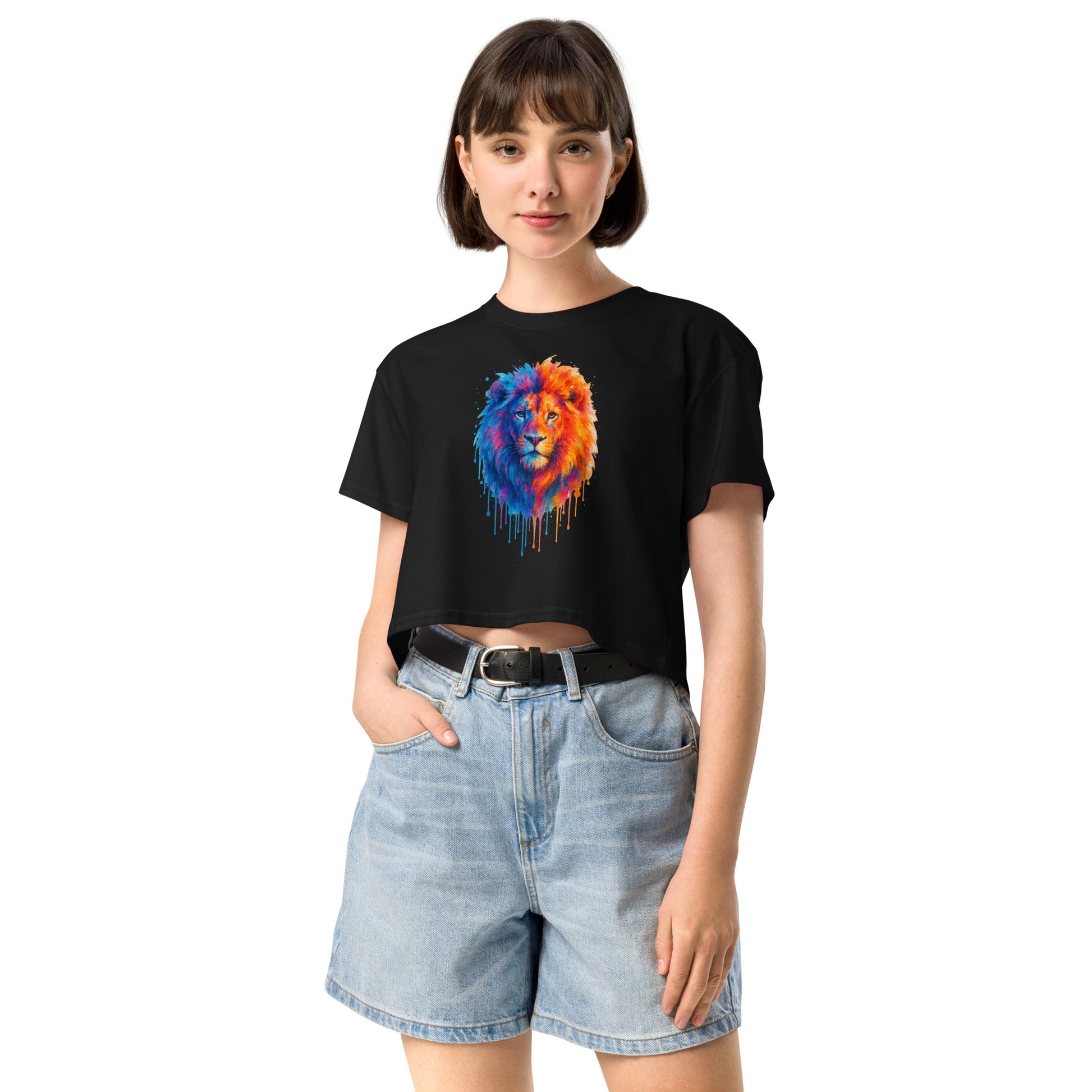 Judah Unleashed Women's Crop Top - American Zionist