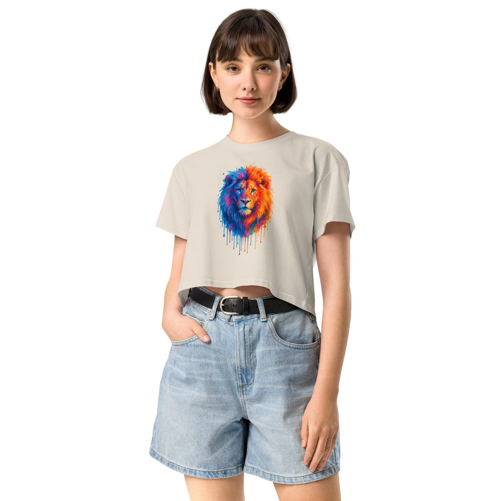Judah Unleashed Women's Crop Top - American Zionist