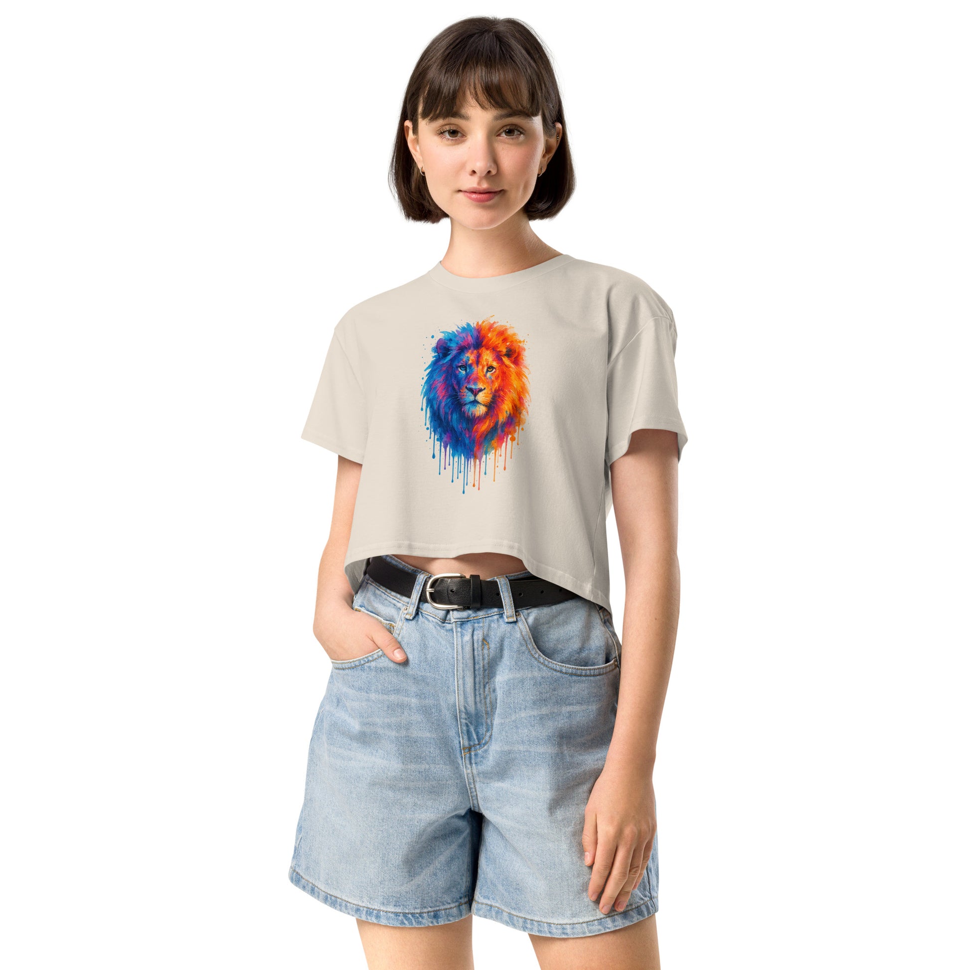 Judah Unleashed Women's Crop Top - American Zionist