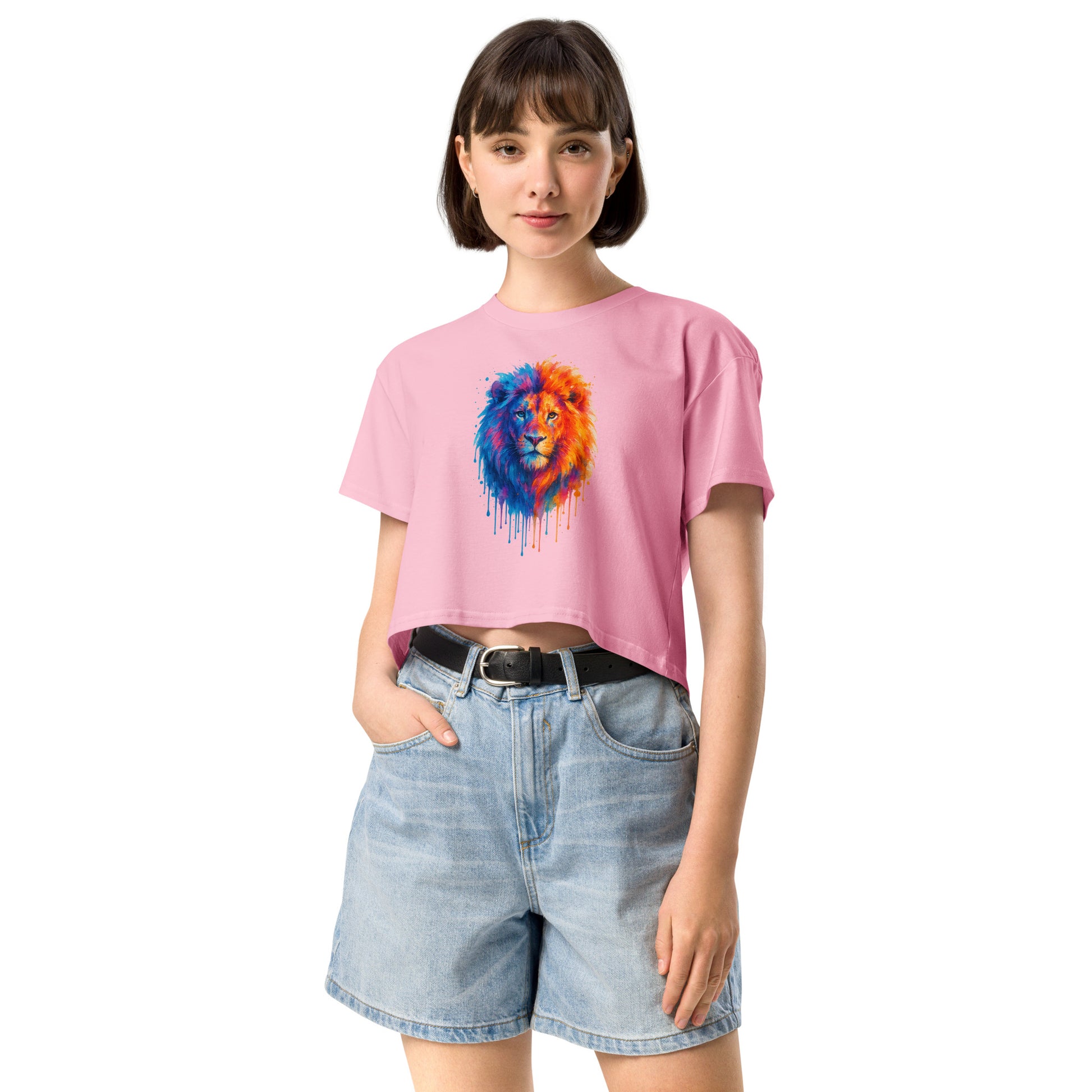 Judah Unleashed Women's Crop Top - American Zionist