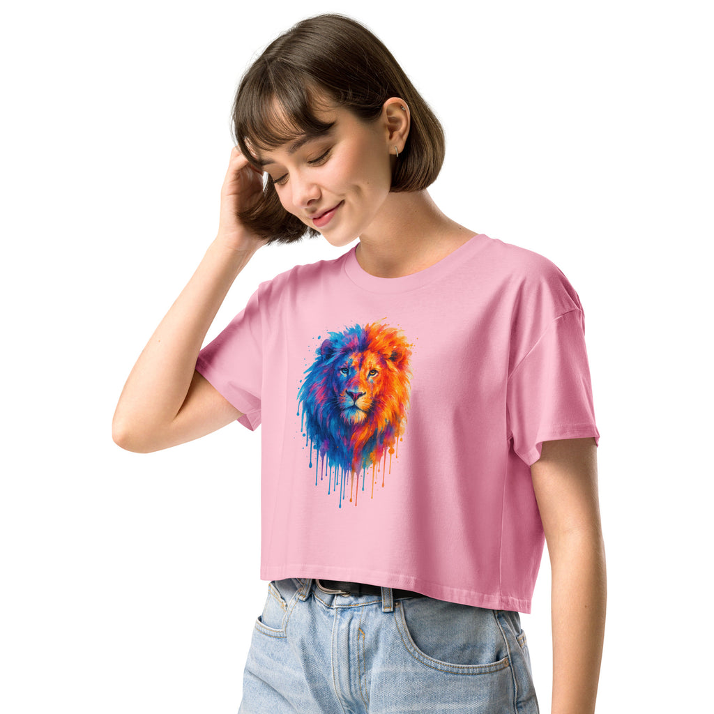 Judah Unleashed Women's Crop Top - American Zionist