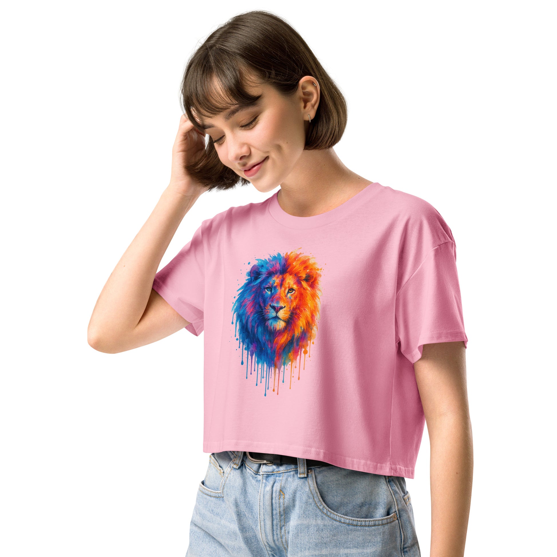 Judah Unleashed Women's Crop Top - American Zionist