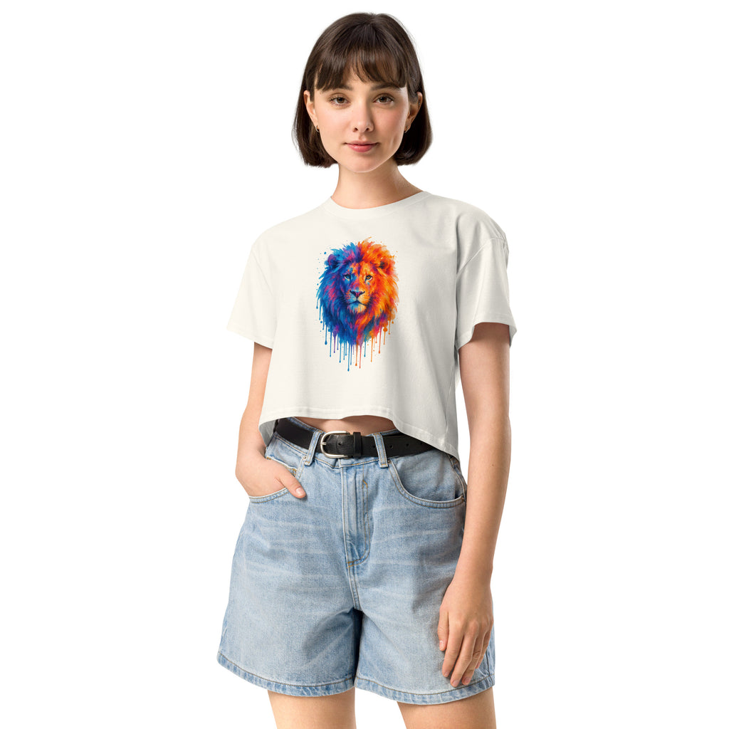 Judah Unleashed Women's Crop Top - American Zionist
