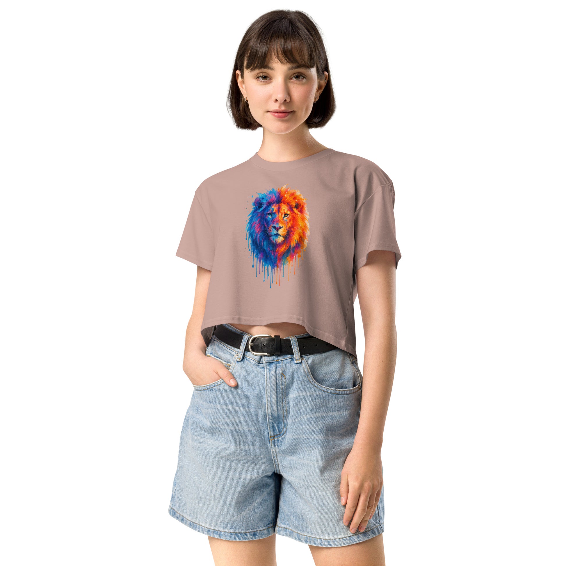 Judah Unleashed Women's Crop Top - American Zionist