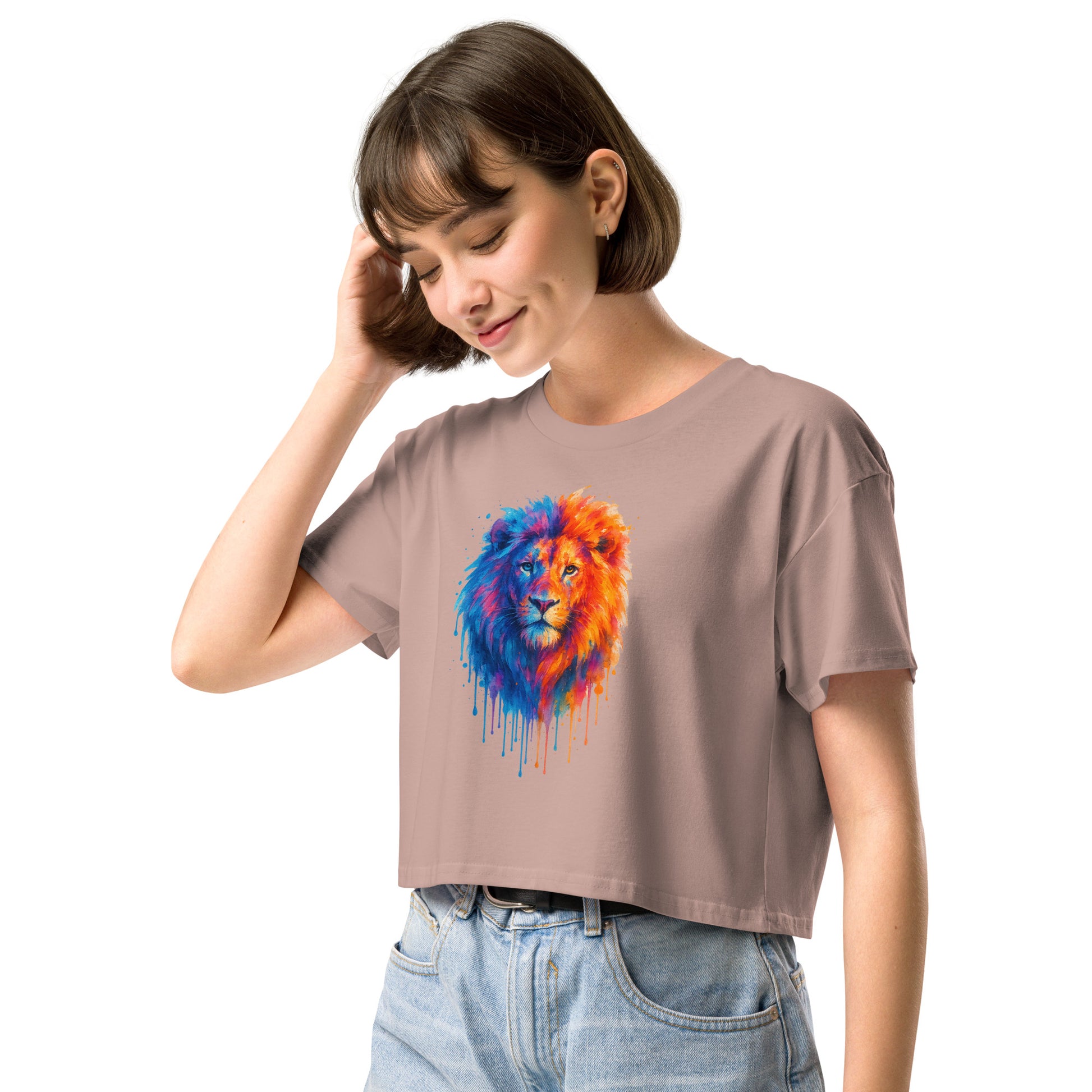 Judah Unleashed Women's Crop Top - American Zionist