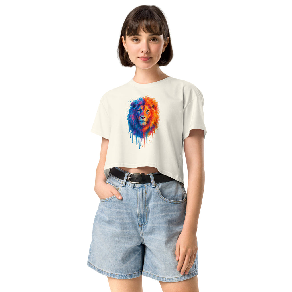 Judah Unleashed Women's Crop Top - American Zionist