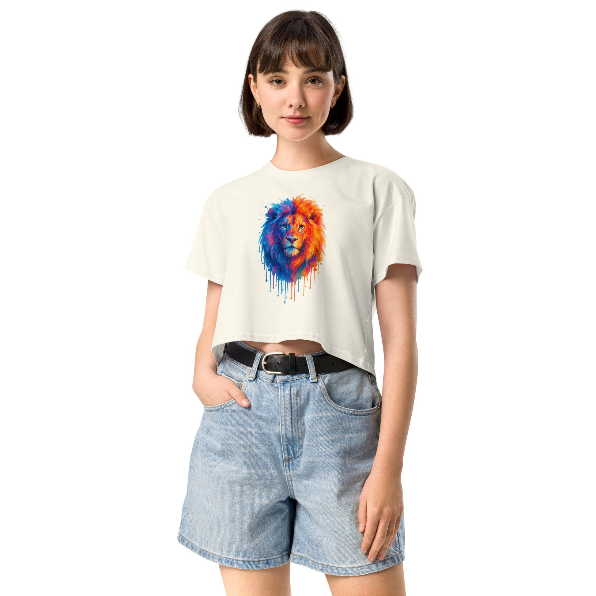 Judah Unleashed Women's Crop Top - American Zionist