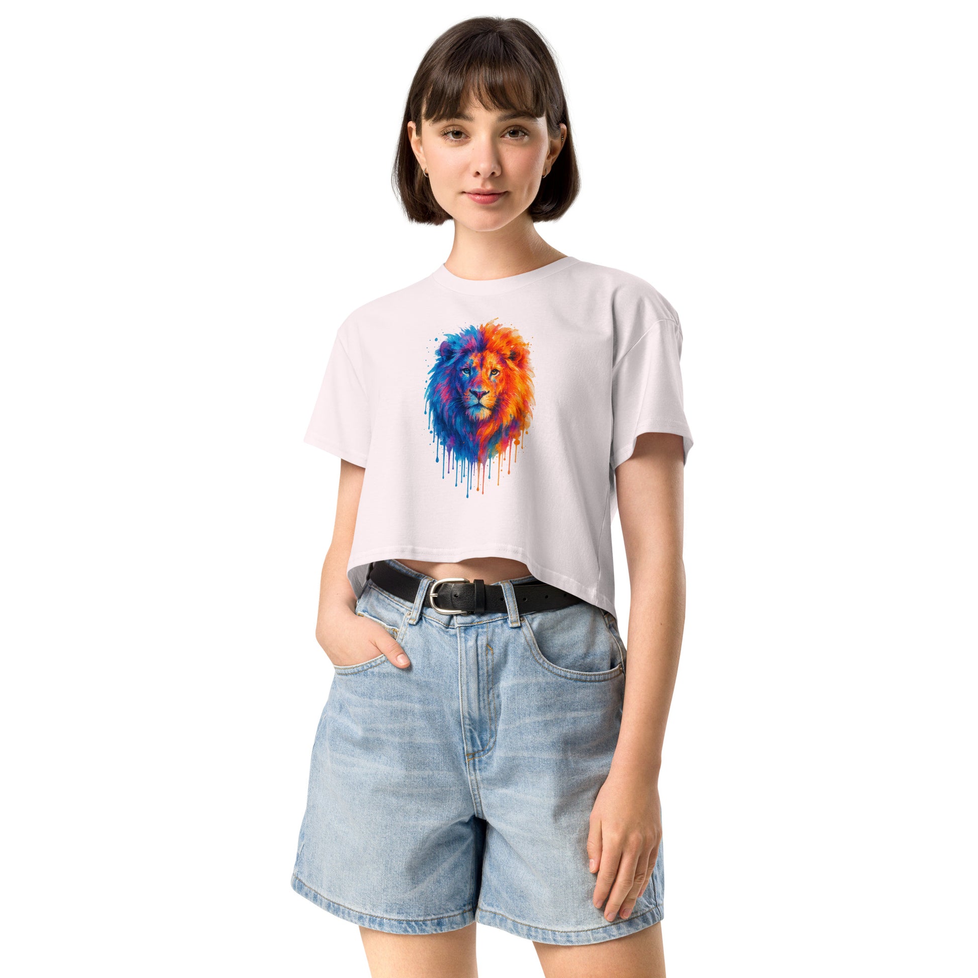 Judah Unleashed Women's Crop Top - American Zionist