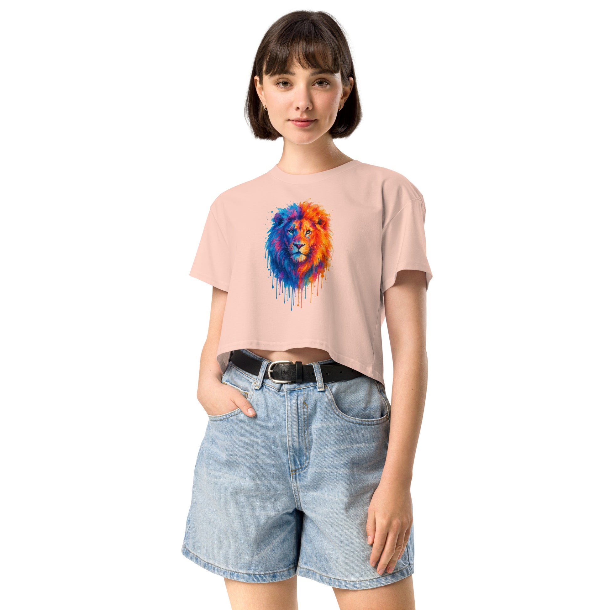 Judah Unleashed Women's Crop Top - American Zionist