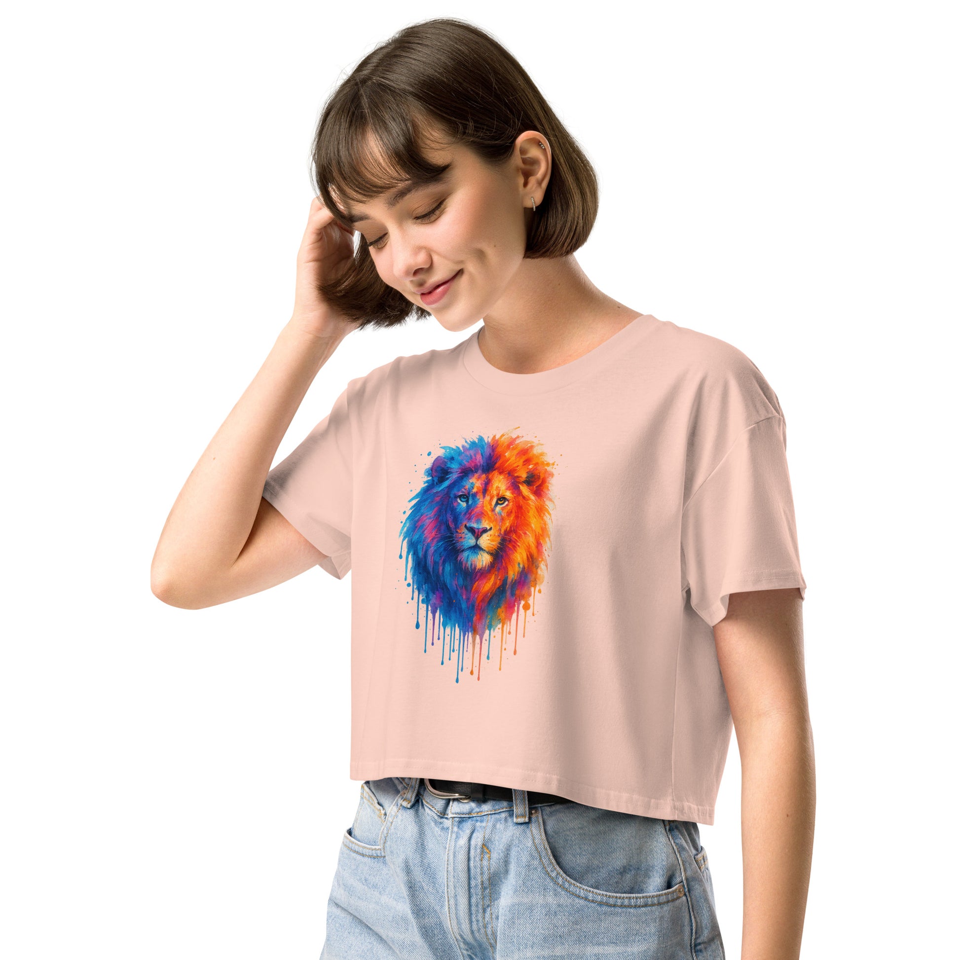 Judah Unleashed Women's Crop Top - American Zionist
