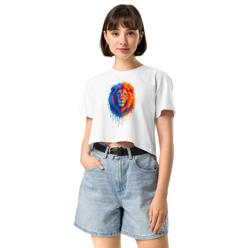 Judah Unleashed Women's Crop Top - American Zionist