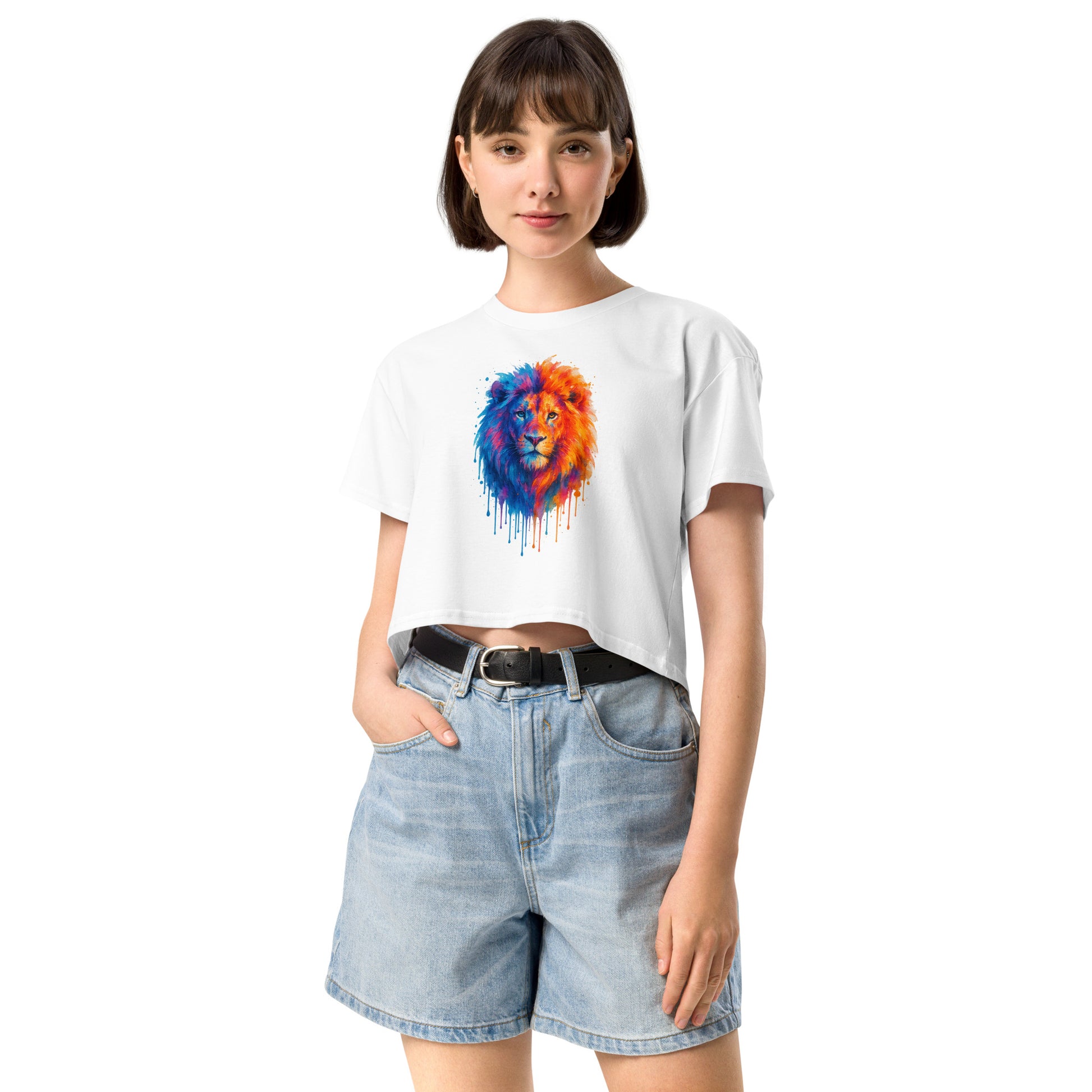 Judah Unleashed Women's Crop Top - American Zionist