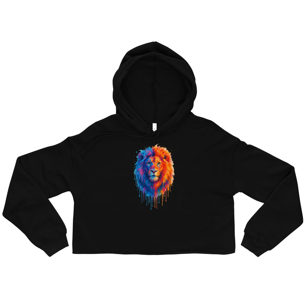 Judah Unleashed Women's Cropped Hoodie - American Zionist