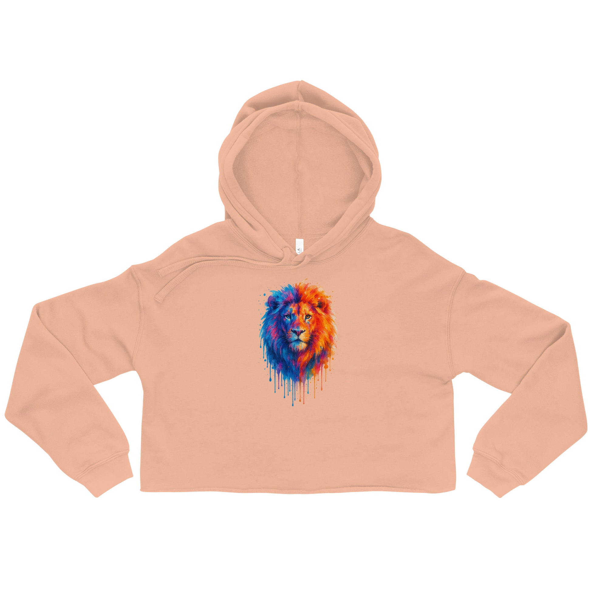 Judah Unleashed Women's Cropped Hoodie - American Zionist