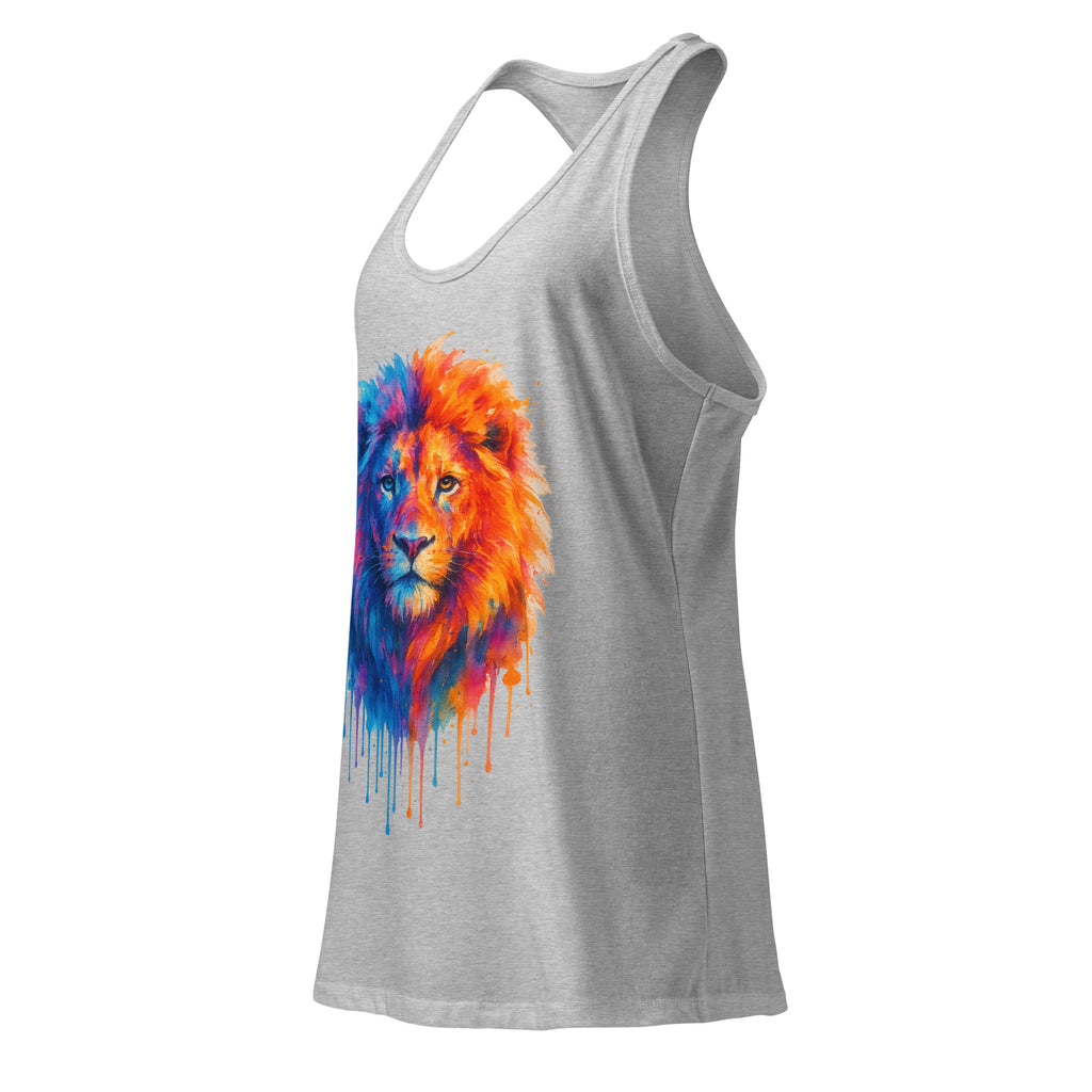 Judah Unleashed Women's Ideal Racerback Tank Top - American Zionist