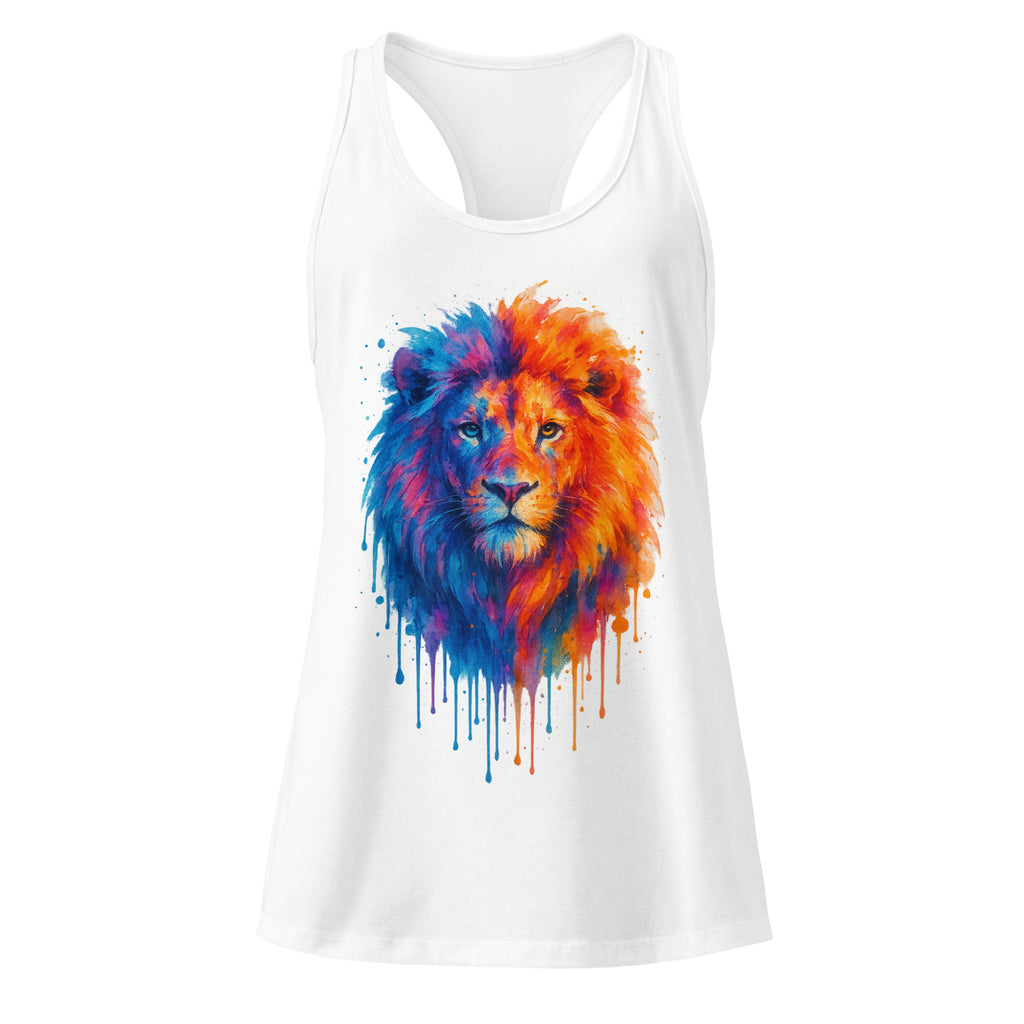 Judah Unleashed Women's Ideal Racerback Tank Top - American Zionist