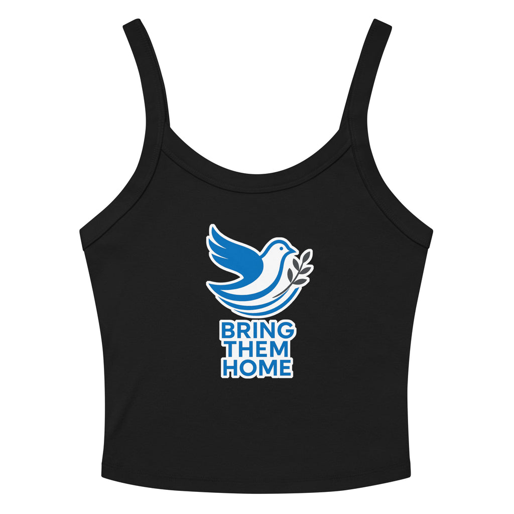 Dove Bring Them Home Women's Micro - Rib Tank Top - American Zionist