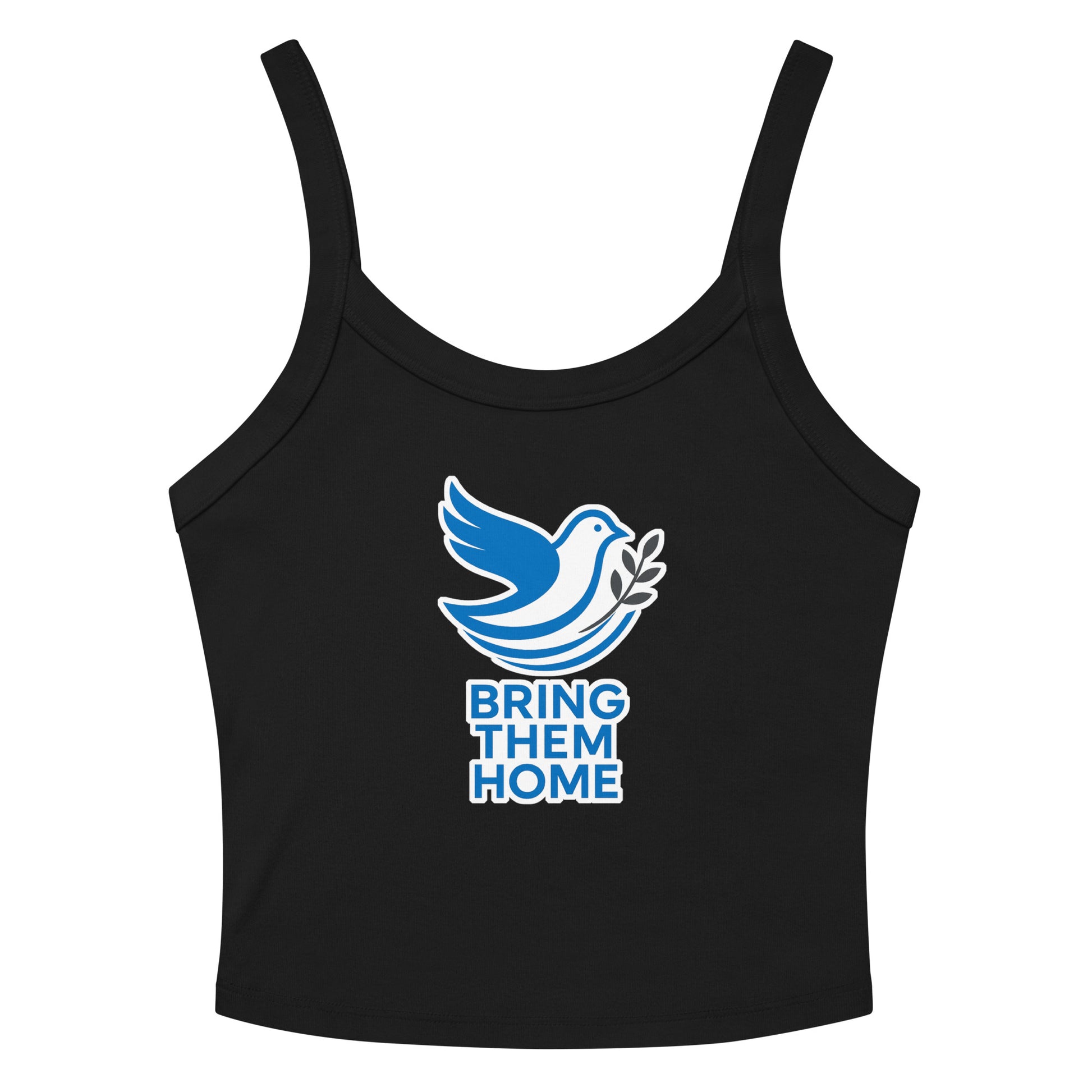 Dove Bring Them Home Women's Micro - Rib Tank Top - American Zionist