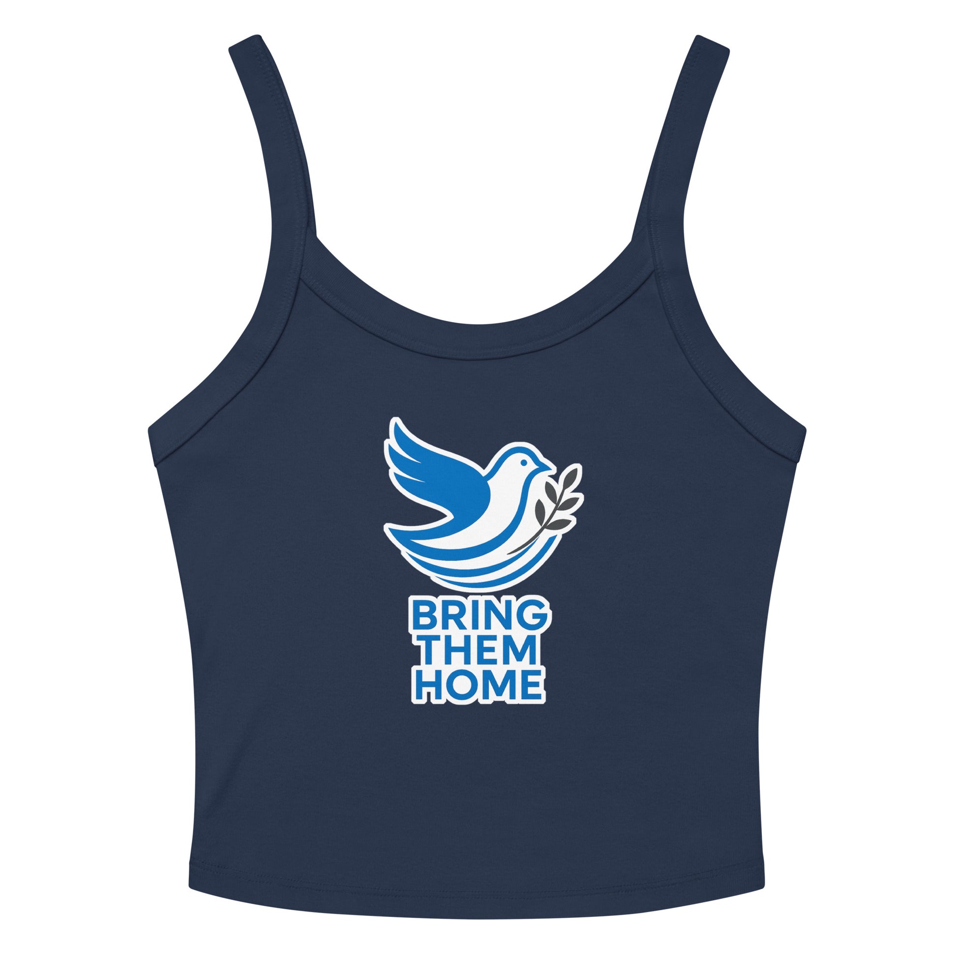 Dove Bring Them Home Women's Micro - Rib Tank Top - American Zionist