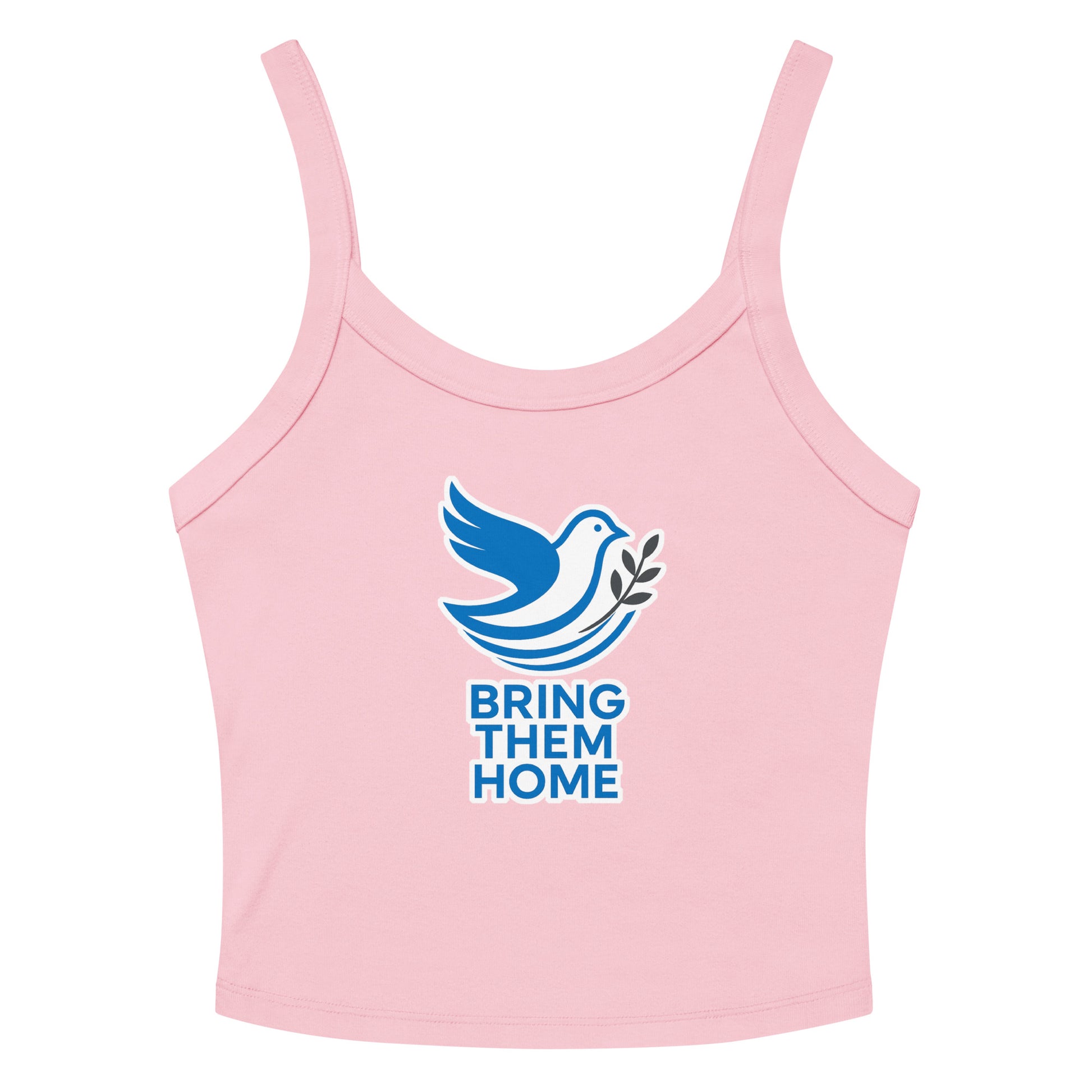 Dove Bring Them Home Women's Micro - Rib Tank Top - American Zionist