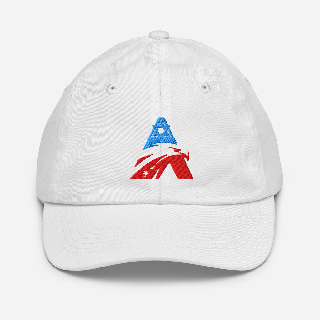 Eagle America Embroidery Youth Baseball Cap - American Zionist