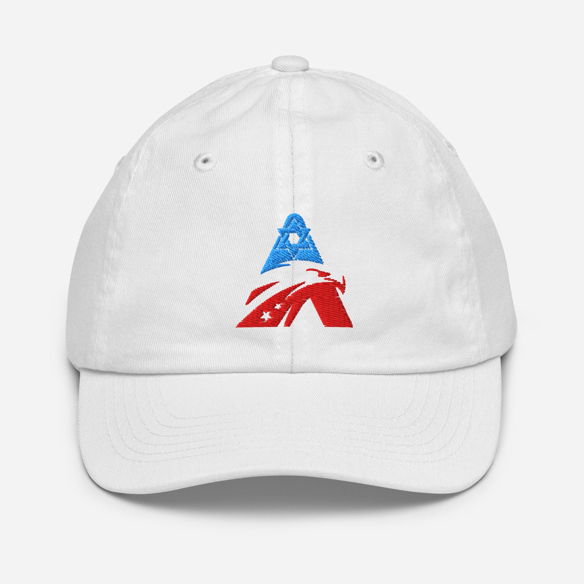 Eagle America Embroidery Youth Baseball Cap - American Zionist