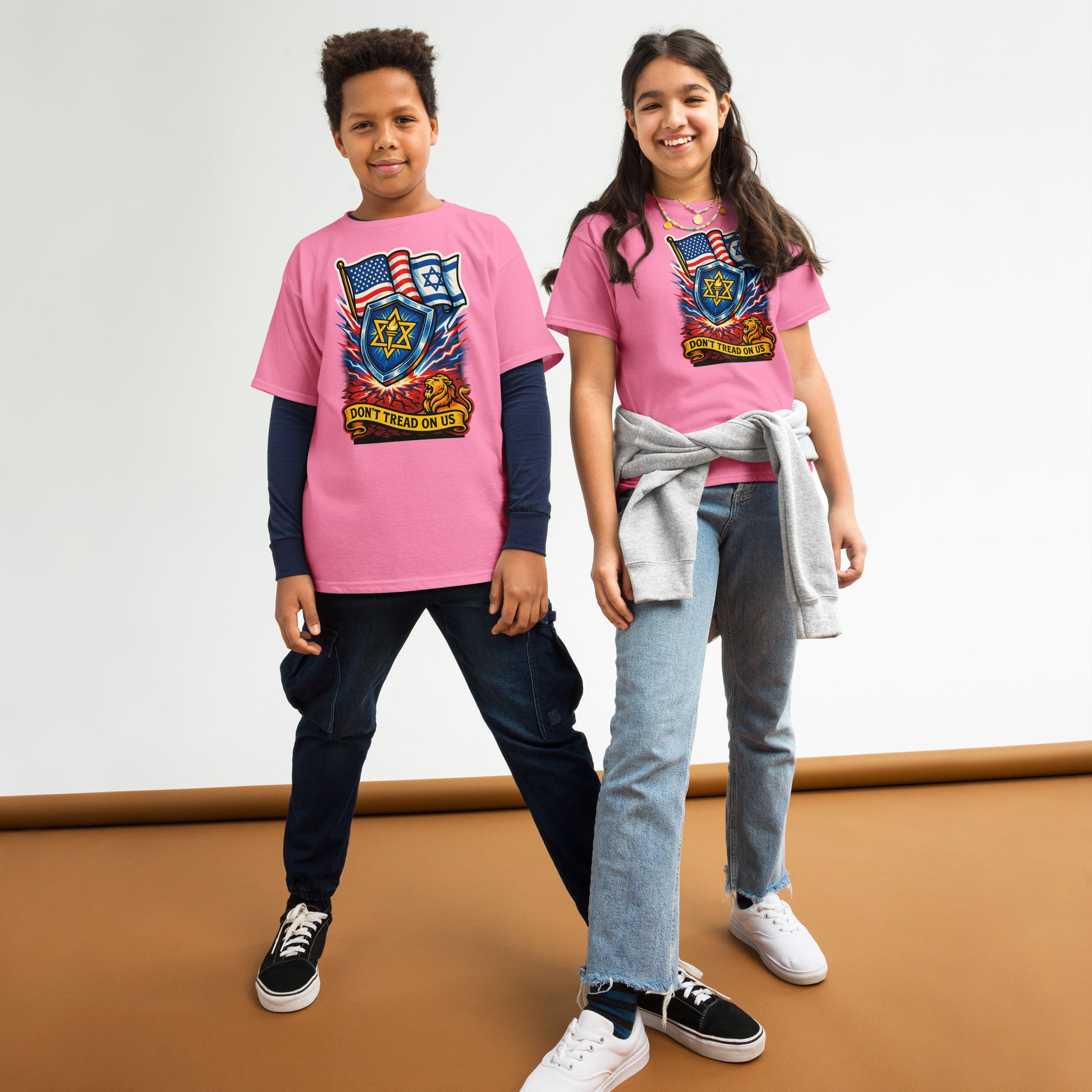 Don't Tread On Us Youth Classic Tee - American Zionist