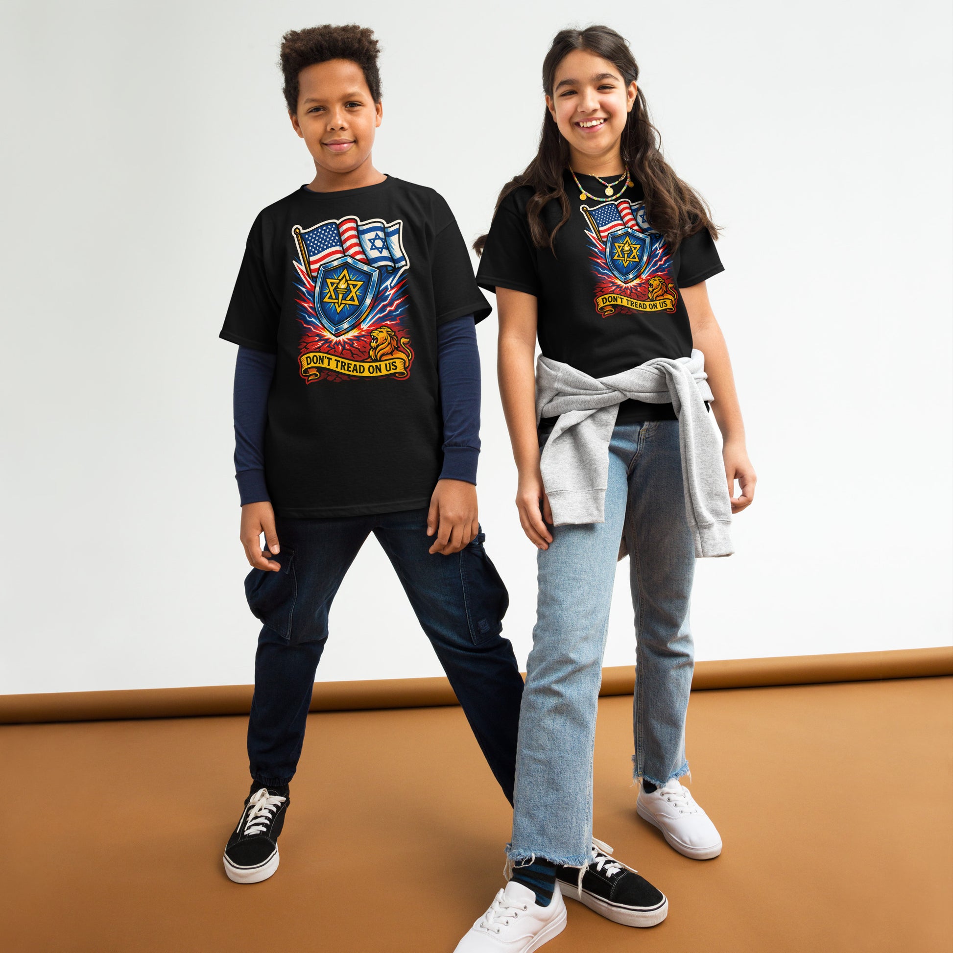 Don't Tread On Us Youth Classic Tee - American Zionist