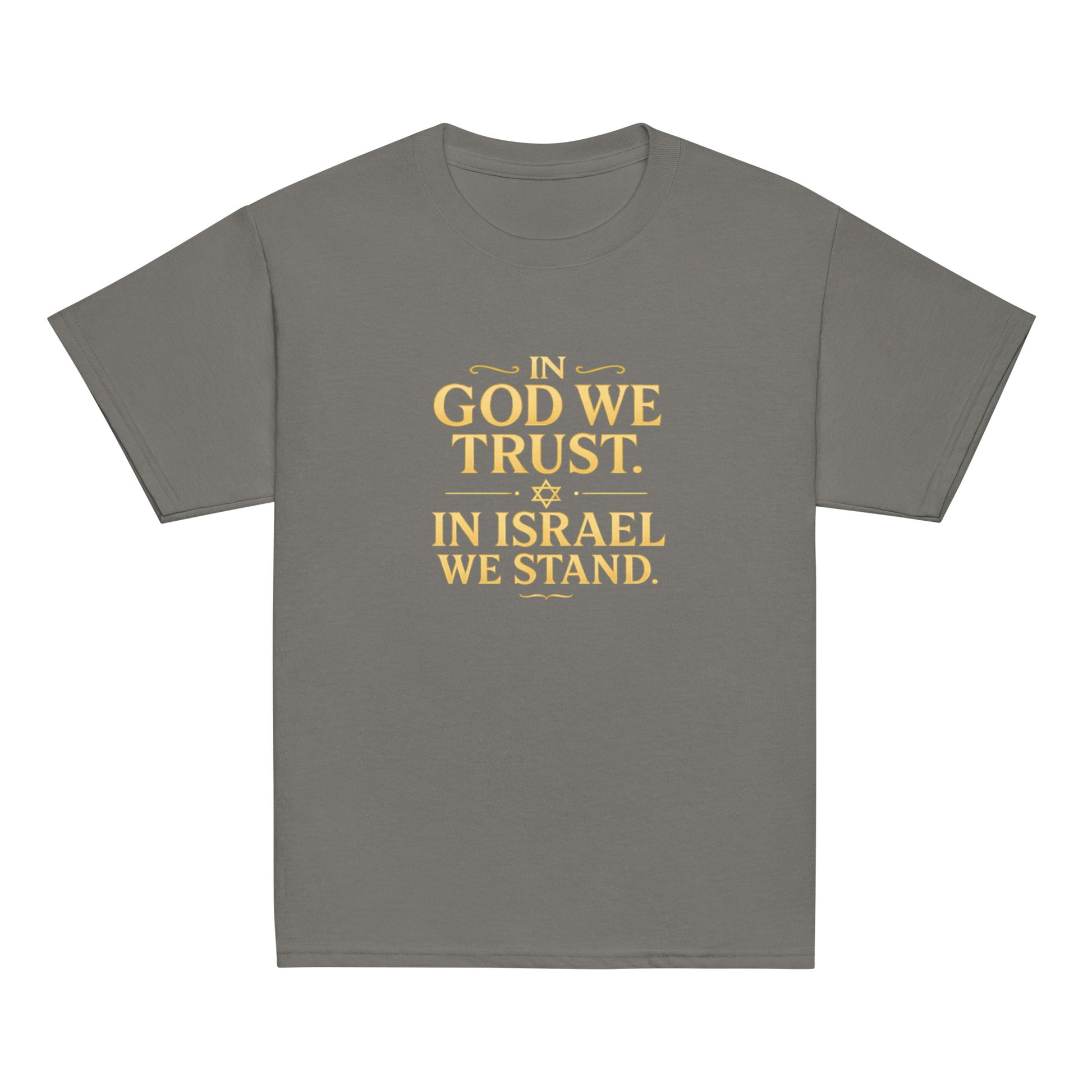 In God With Israel Youth Classic Tee - American Zionist
