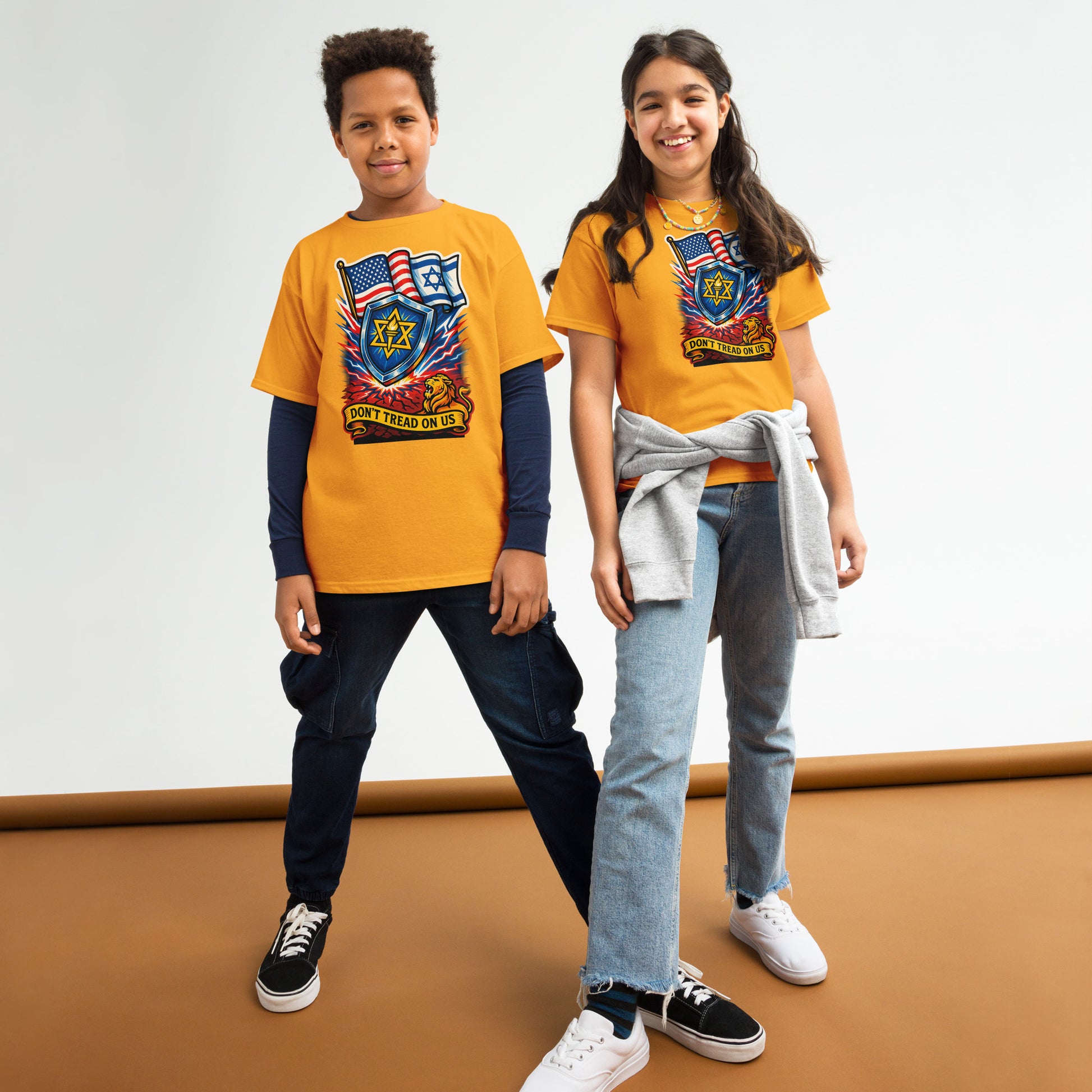 Don't Tread On Us Youth Classic Tee - American Zionist