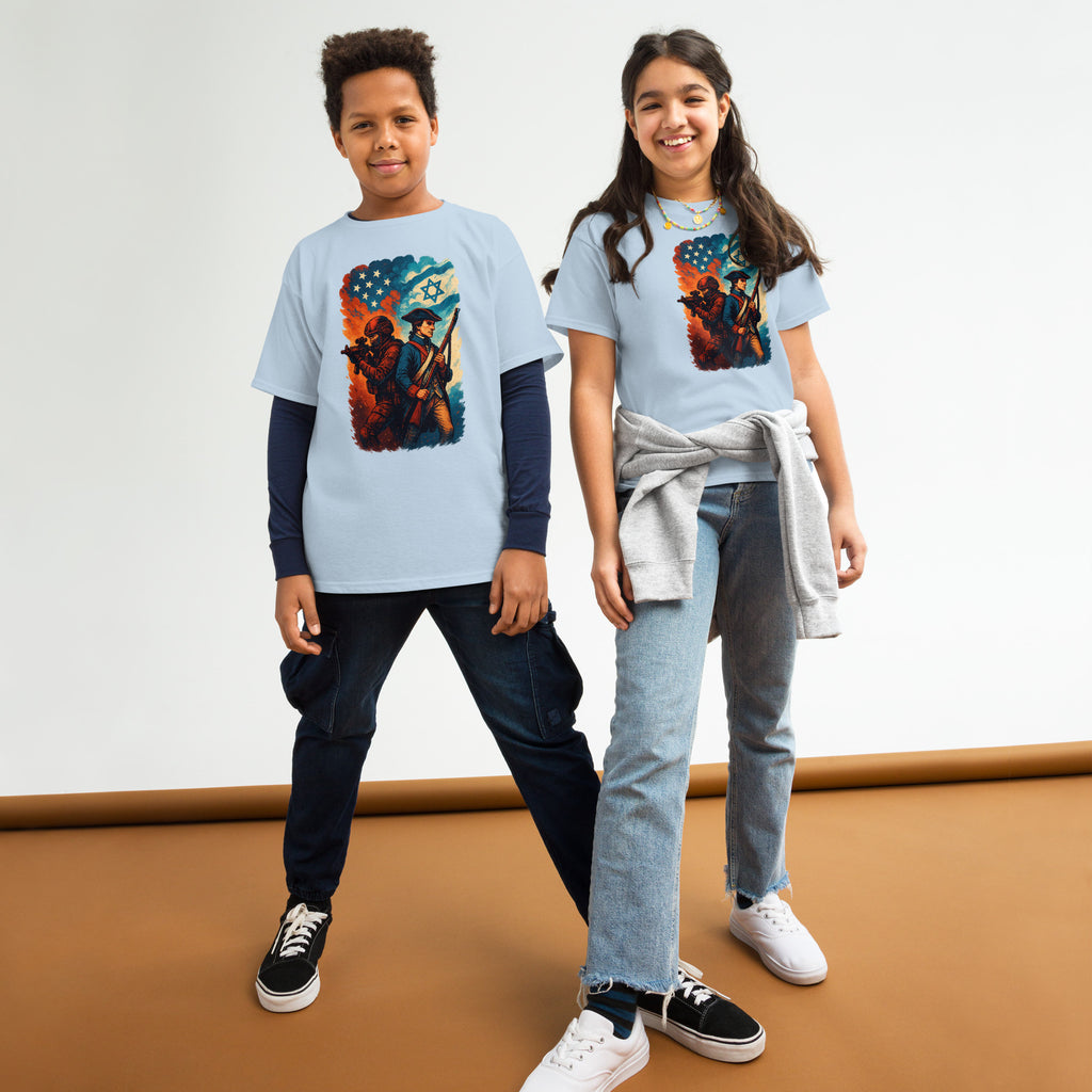 Defenders Across Generations Youth Classic Tee - American Zionist