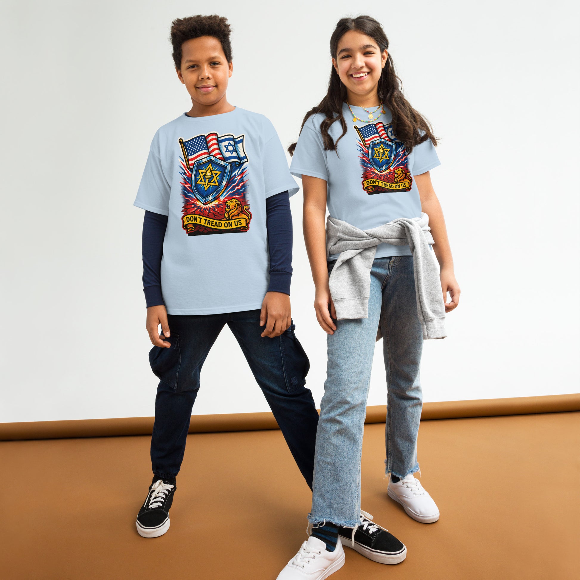 Don't Tread On Us Youth Classic Tee - American Zionist