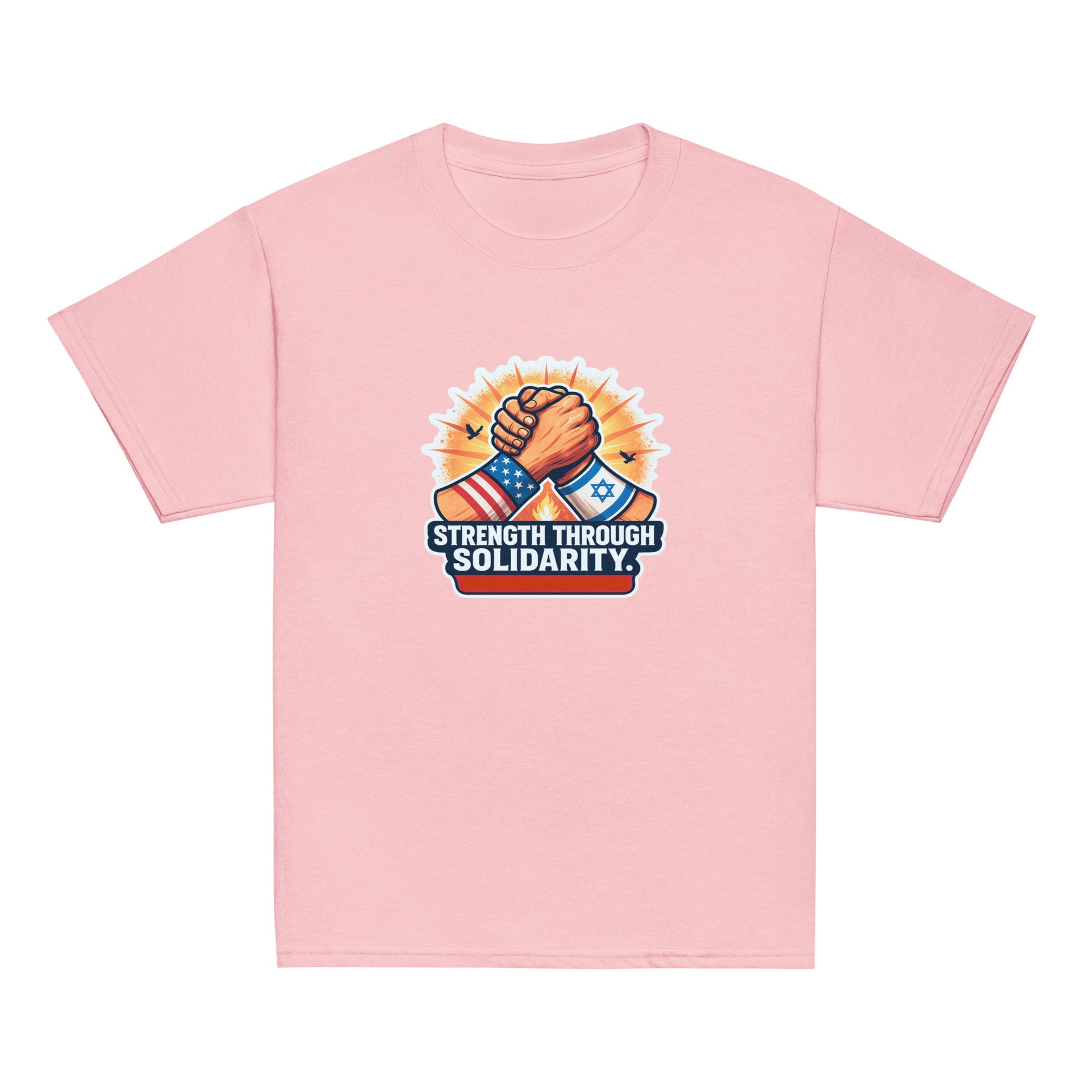 Strength Through Solidarity Youth Classic Tee - American Zionist