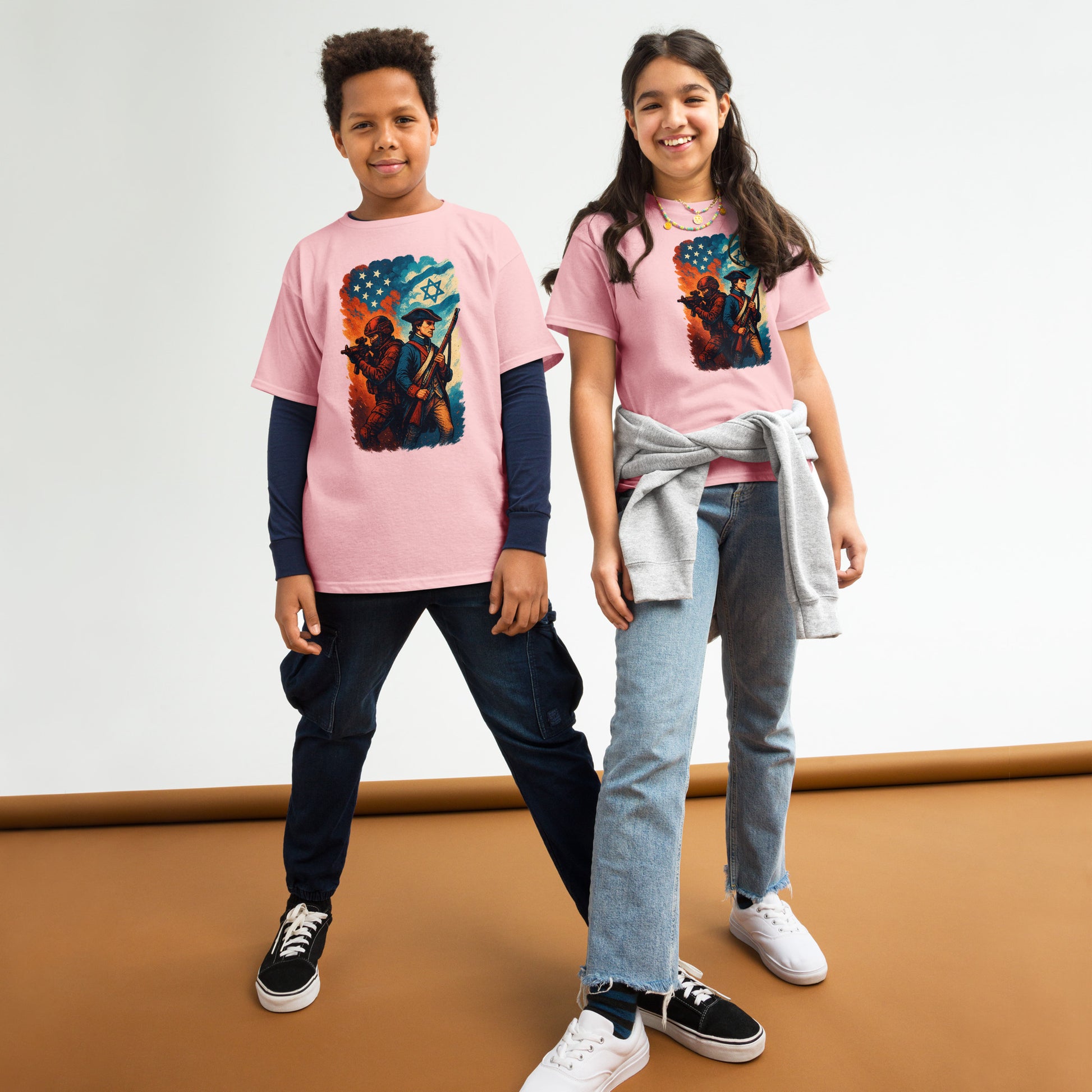 Defenders Across Generations Youth Classic Tee - American Zionist