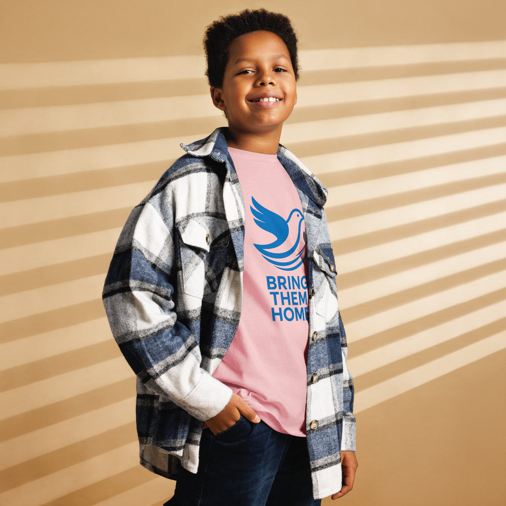 Dove Bring Them Home Youth Classic Tee - American Zionist