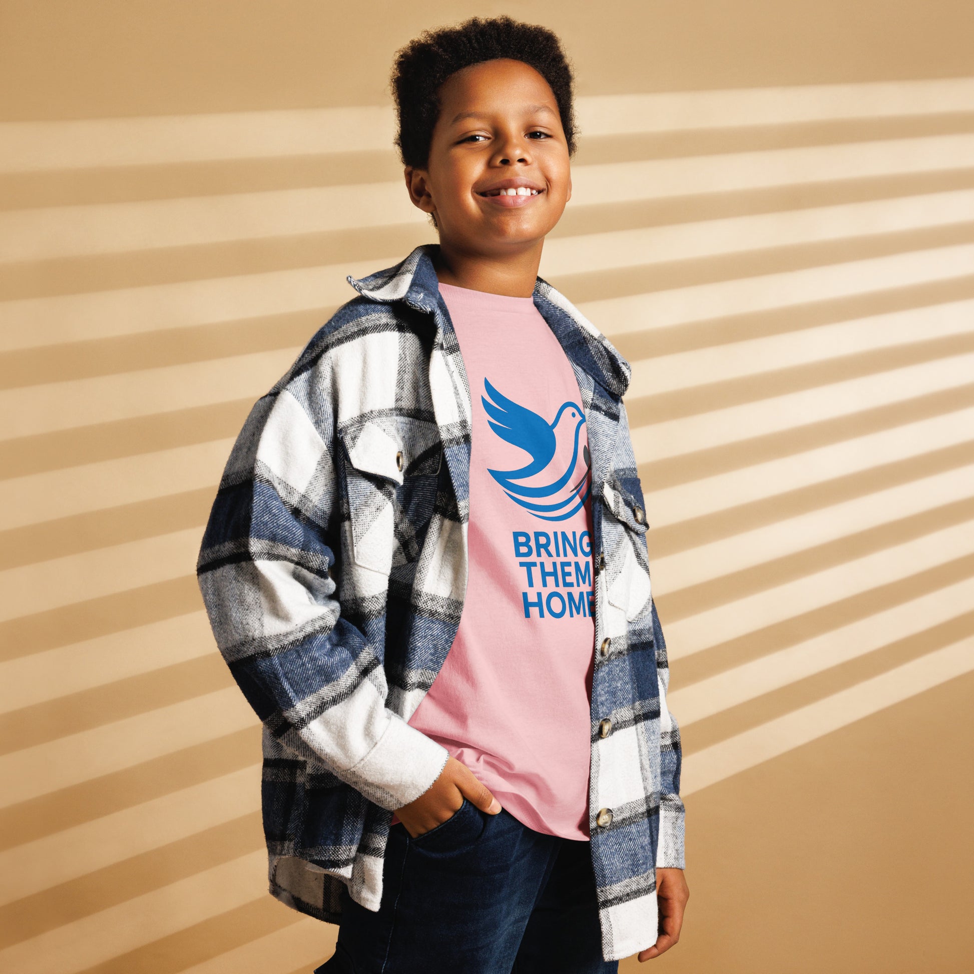 Dove Bring Them Home Youth Classic Tee - American Zionist