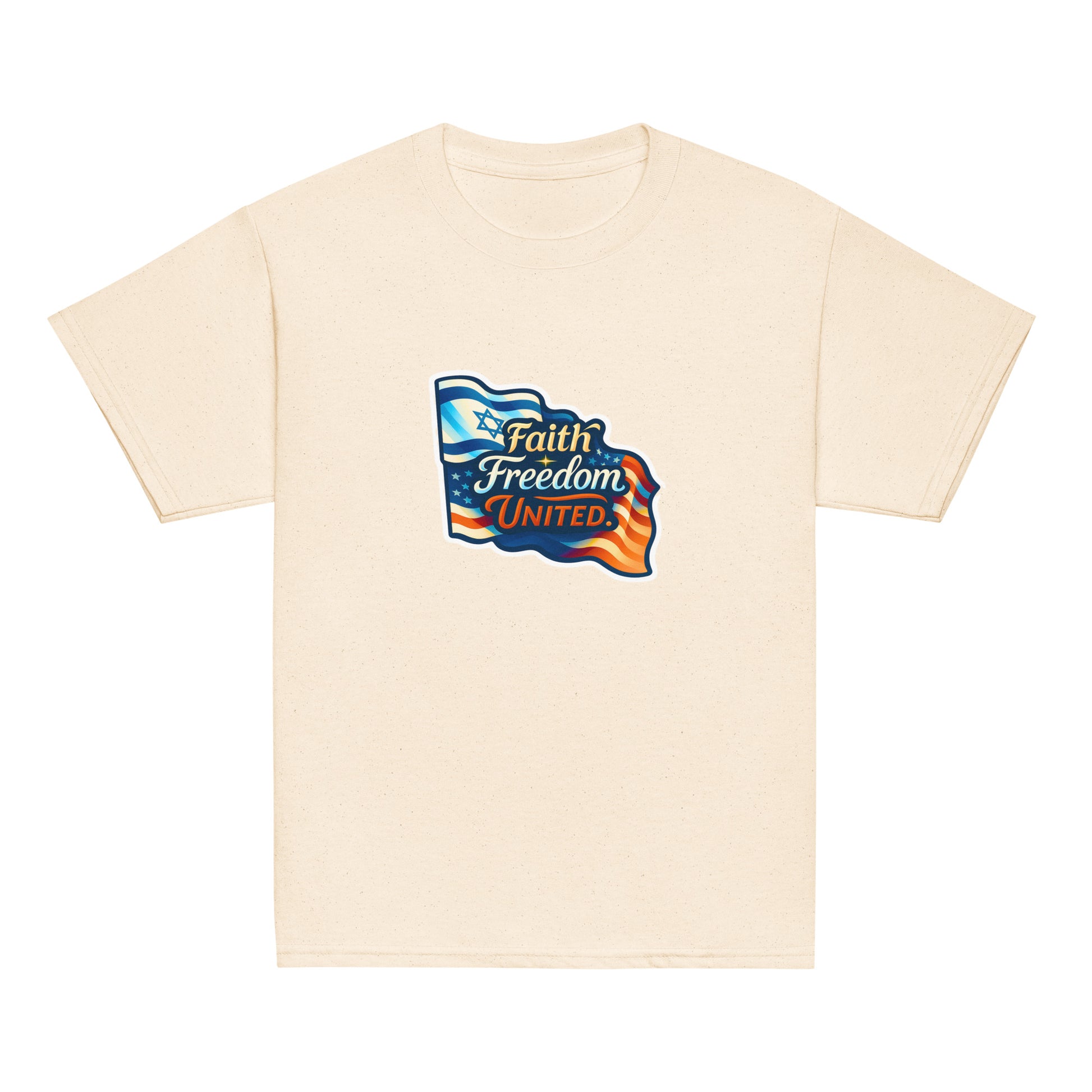 Faith Freedom United Youth Classic Tee - American Zionist