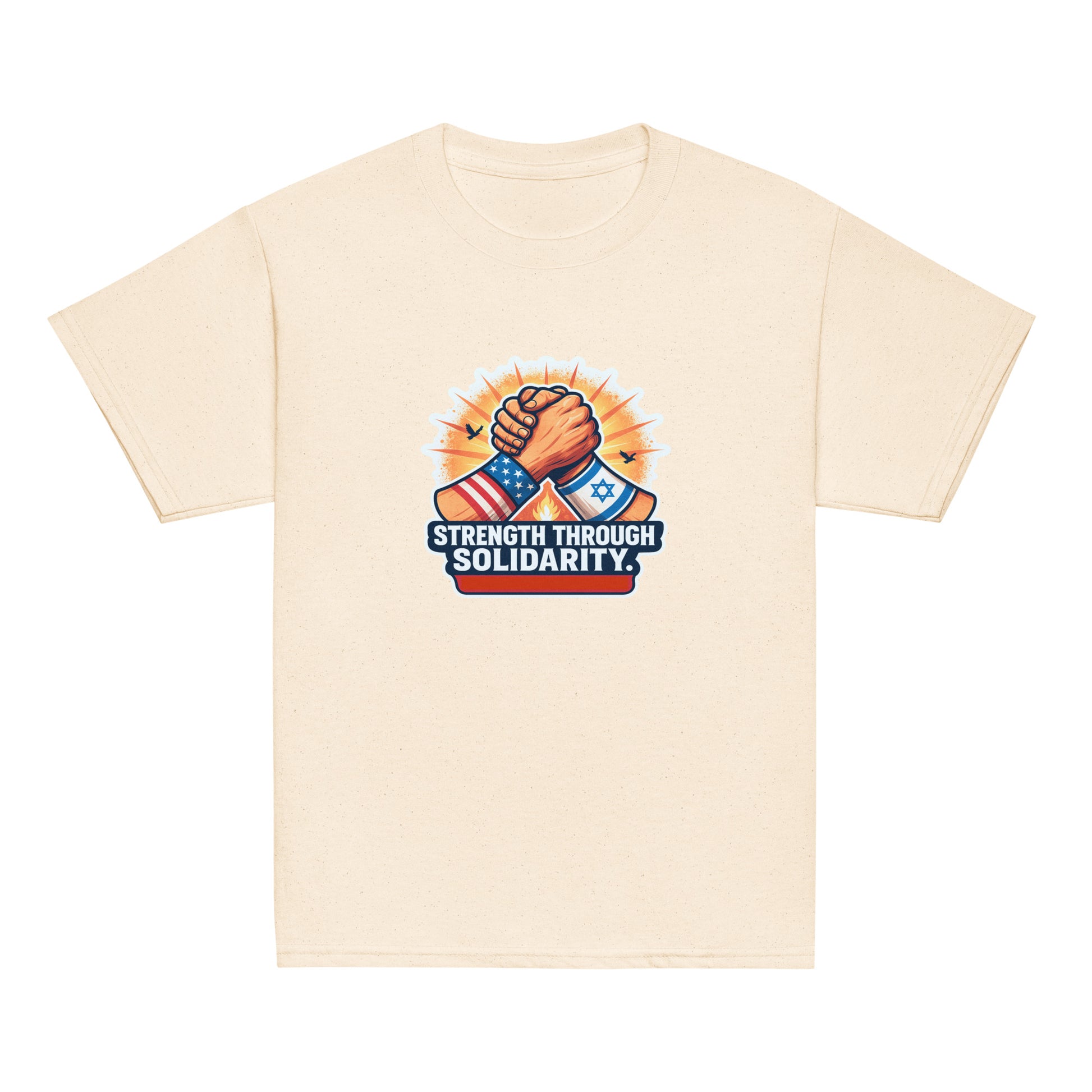 Strength Through Solidarity Youth Classic Tee - American Zionist